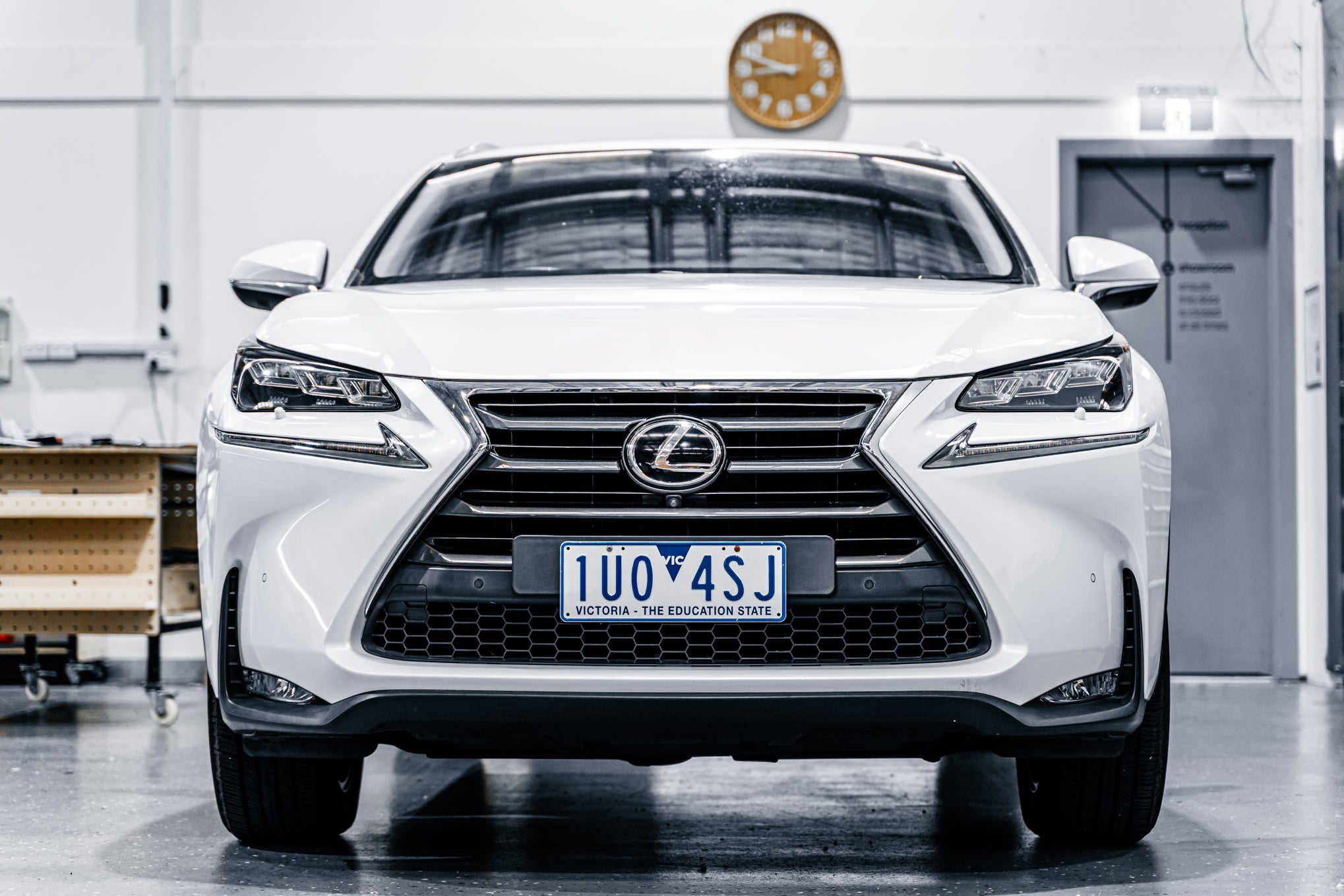 Lexus NX200T / 300H Luxury/ Sports Luxury PFL 2014-2017 - OEM Plinth Delete Kit (FRONT)