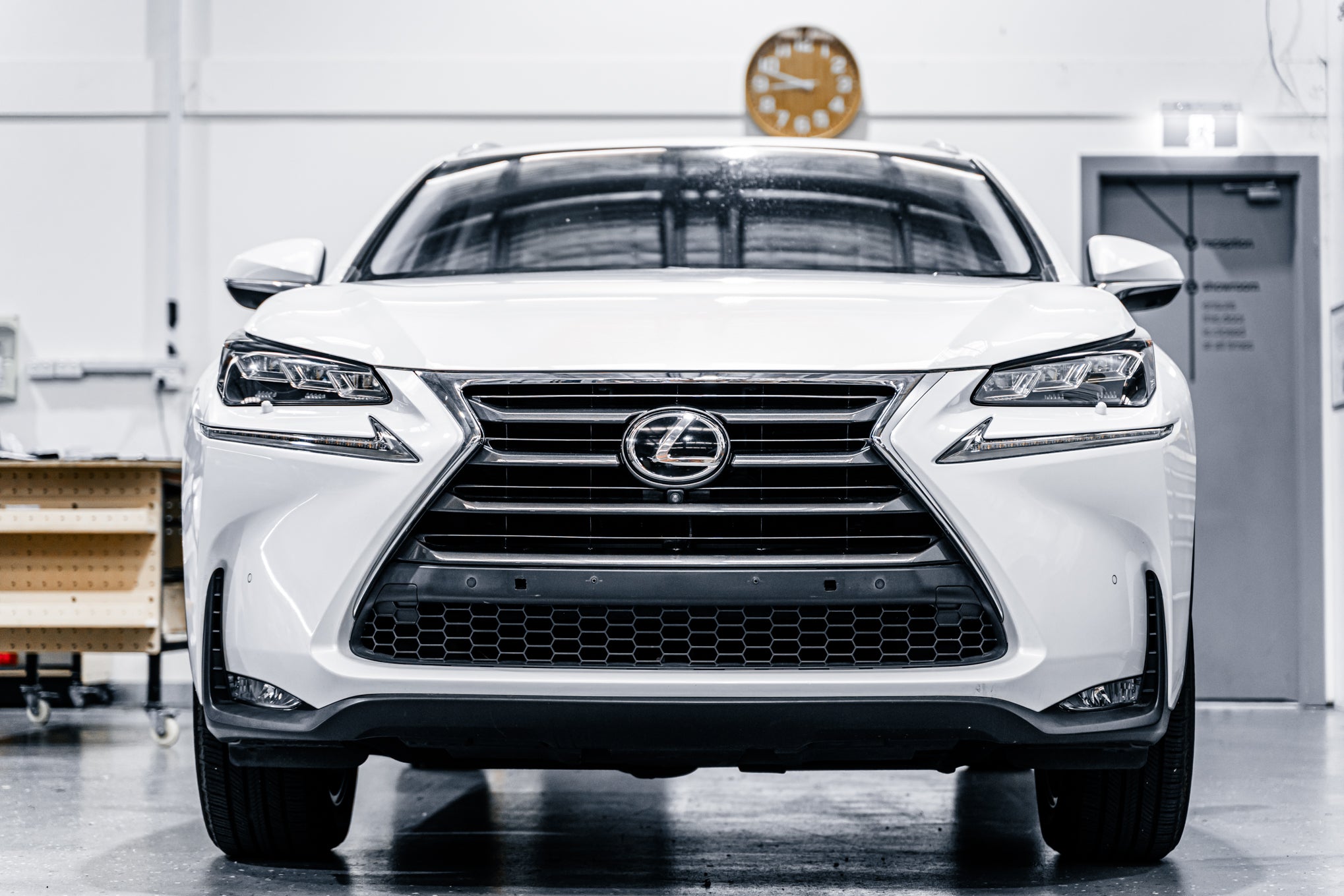 Lexus NX200T / 300H Luxury/ Sports Luxury PFL 2014-2017 - OEM Plinth Delete Kit (FRONT)