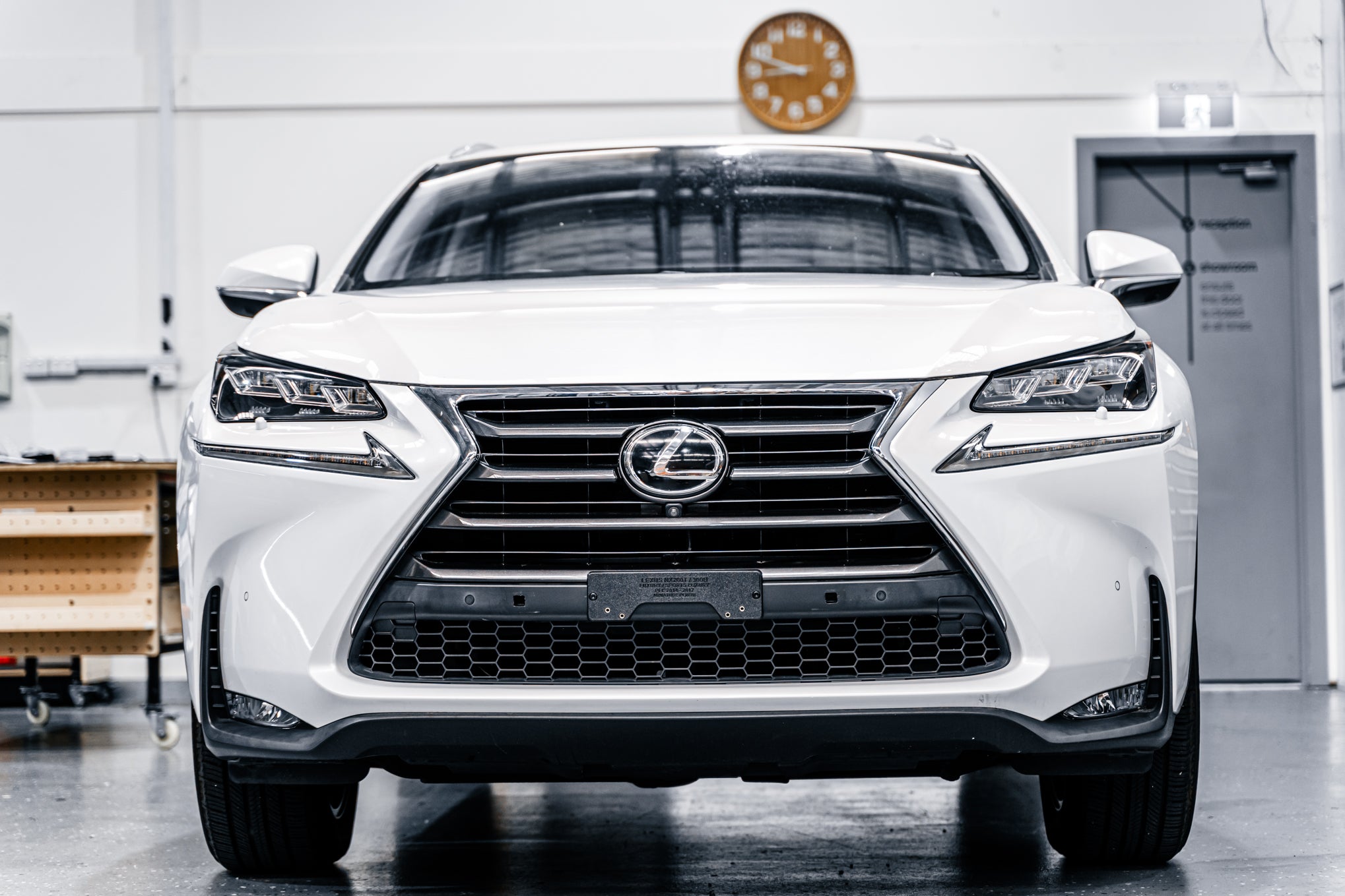 Lexus NX200T / 300H Luxury/ Sports Luxury PFL 2014-2017 - OEM Plinth Delete Kit (FRONT)