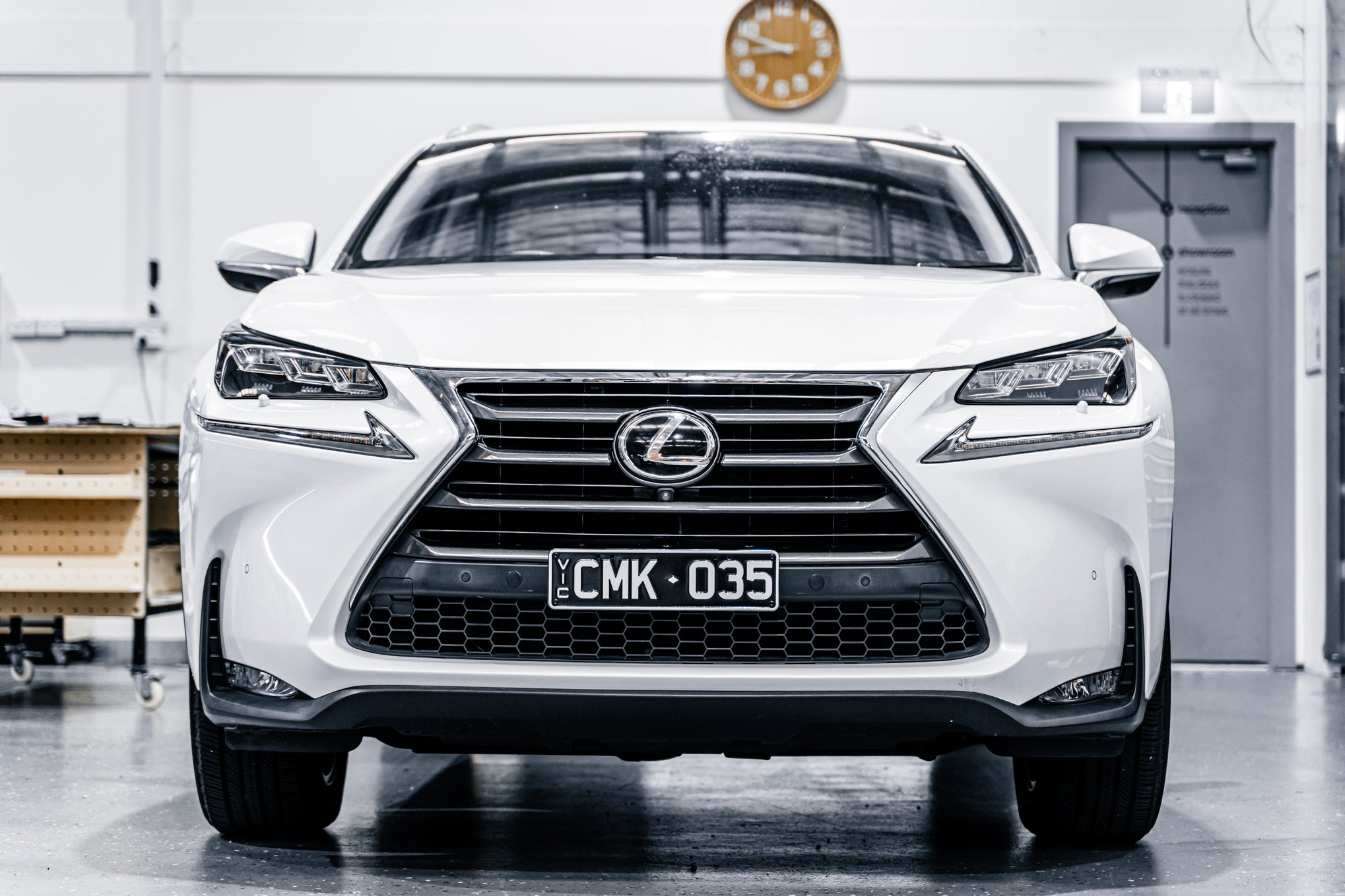 Lexus NX200T / 300H Luxury/ Sports Luxury PFL 2014-2017 - OEM Plinth Delete Kit (FRONT)