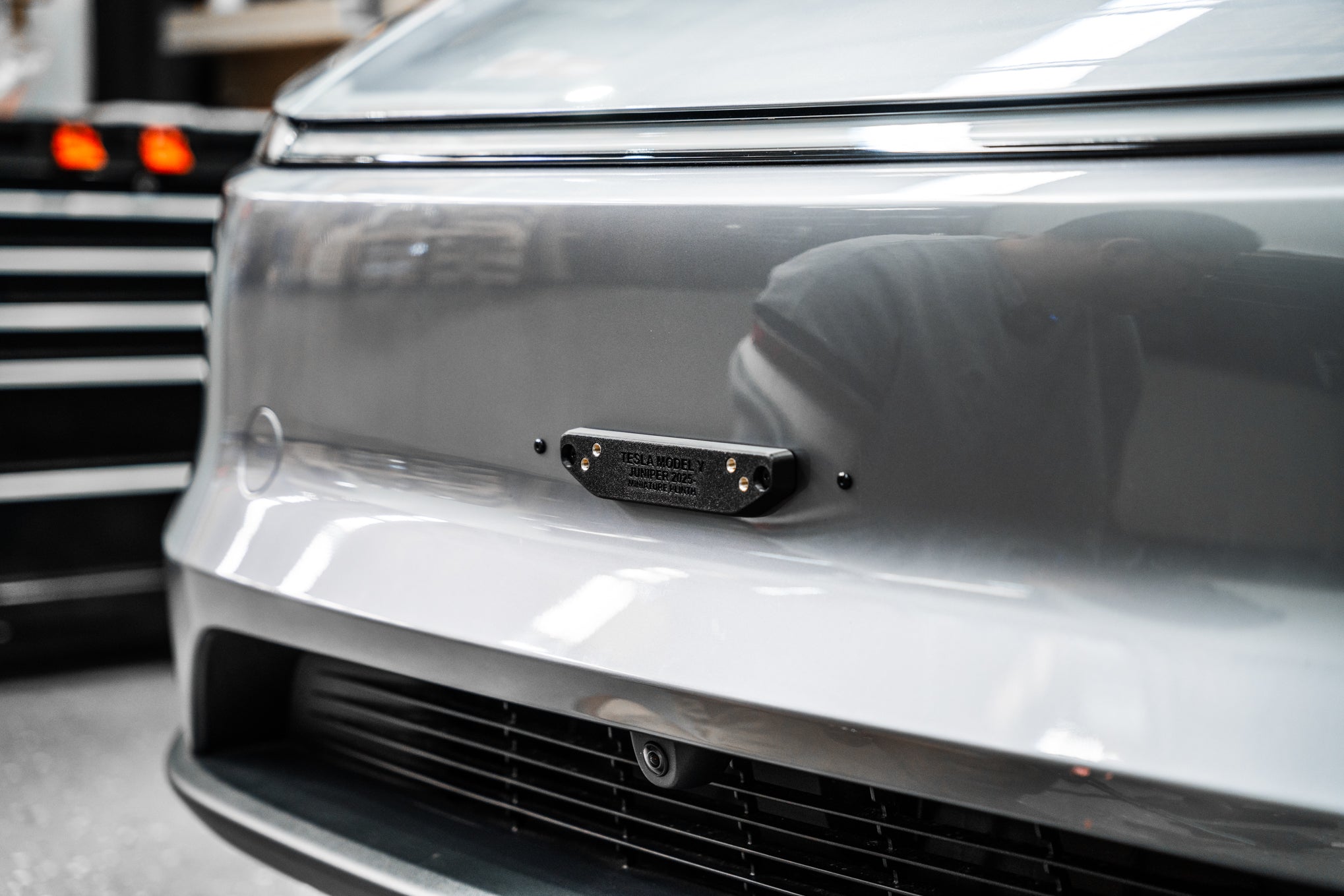 Tesla Model Y Juniper 2025-Current - OEM Plinth Delete Kit (Front)