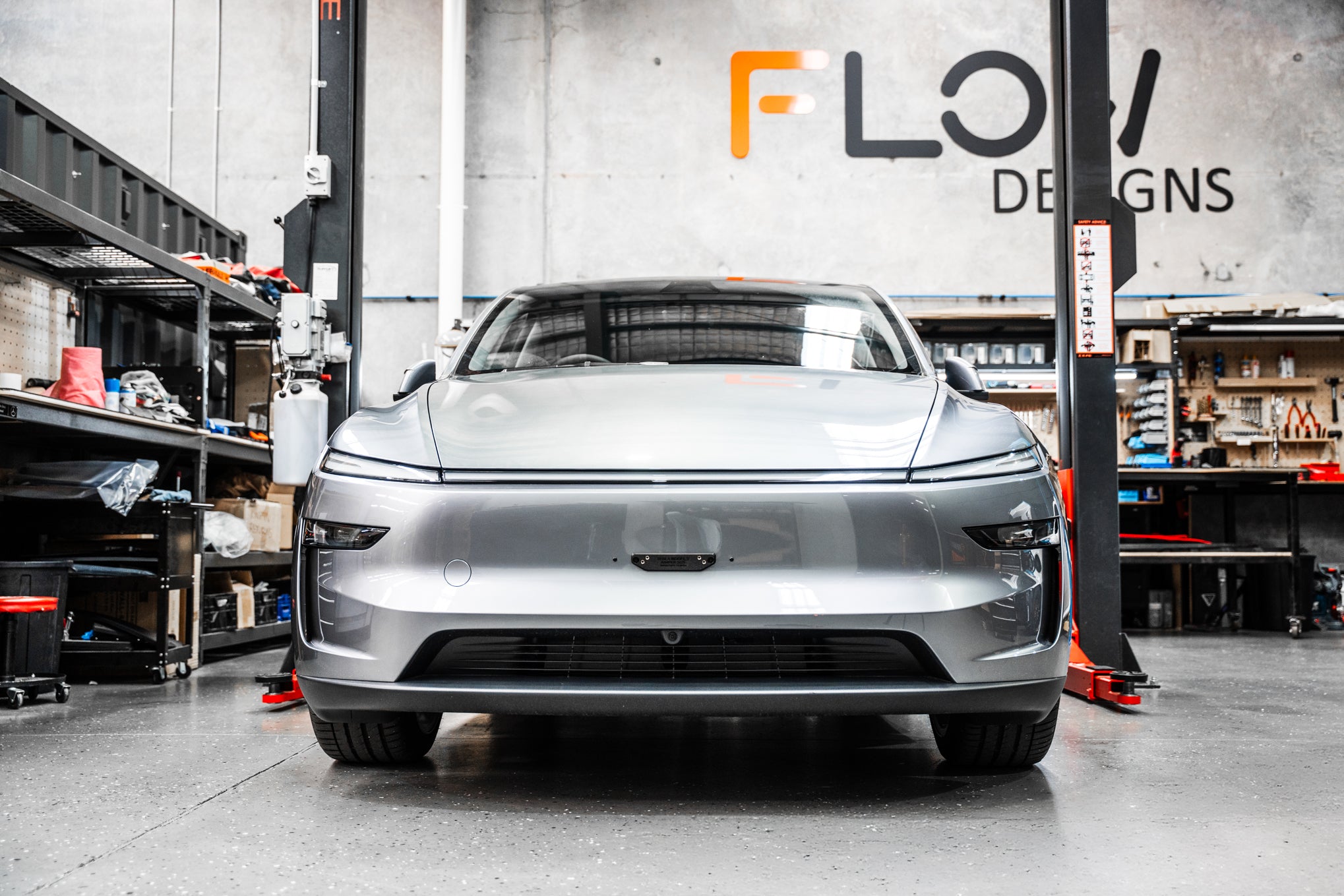 Tesla Model Y Juniper 2025-Current - OEM Plinth Delete Kit (Front)