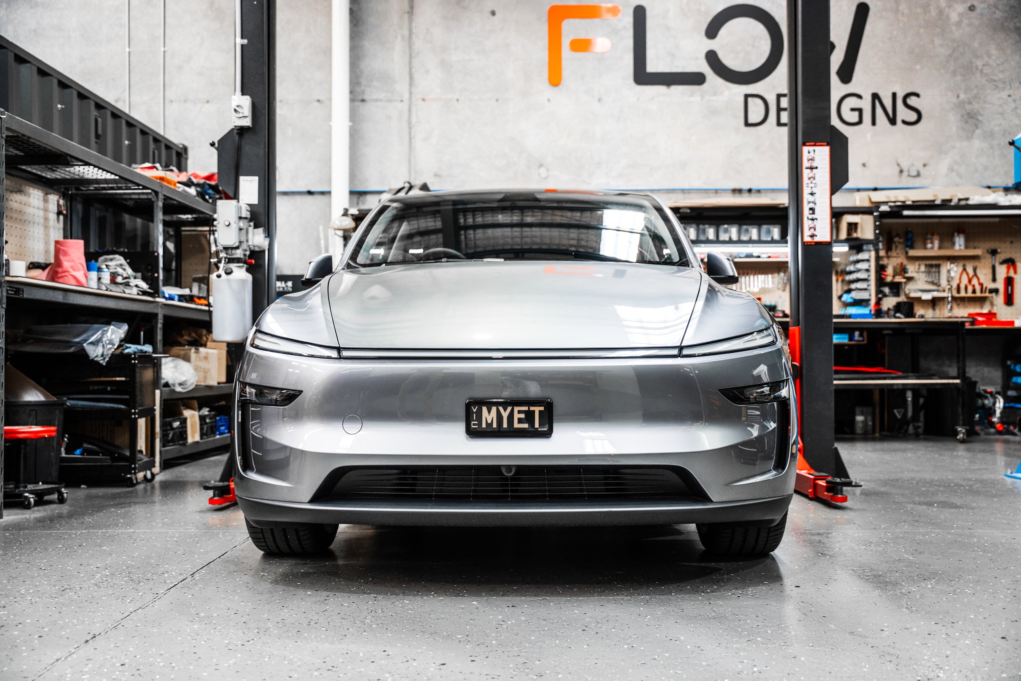 Tesla Model Y Juniper 2025-Current - OEM Plinth Delete Kit (Front)