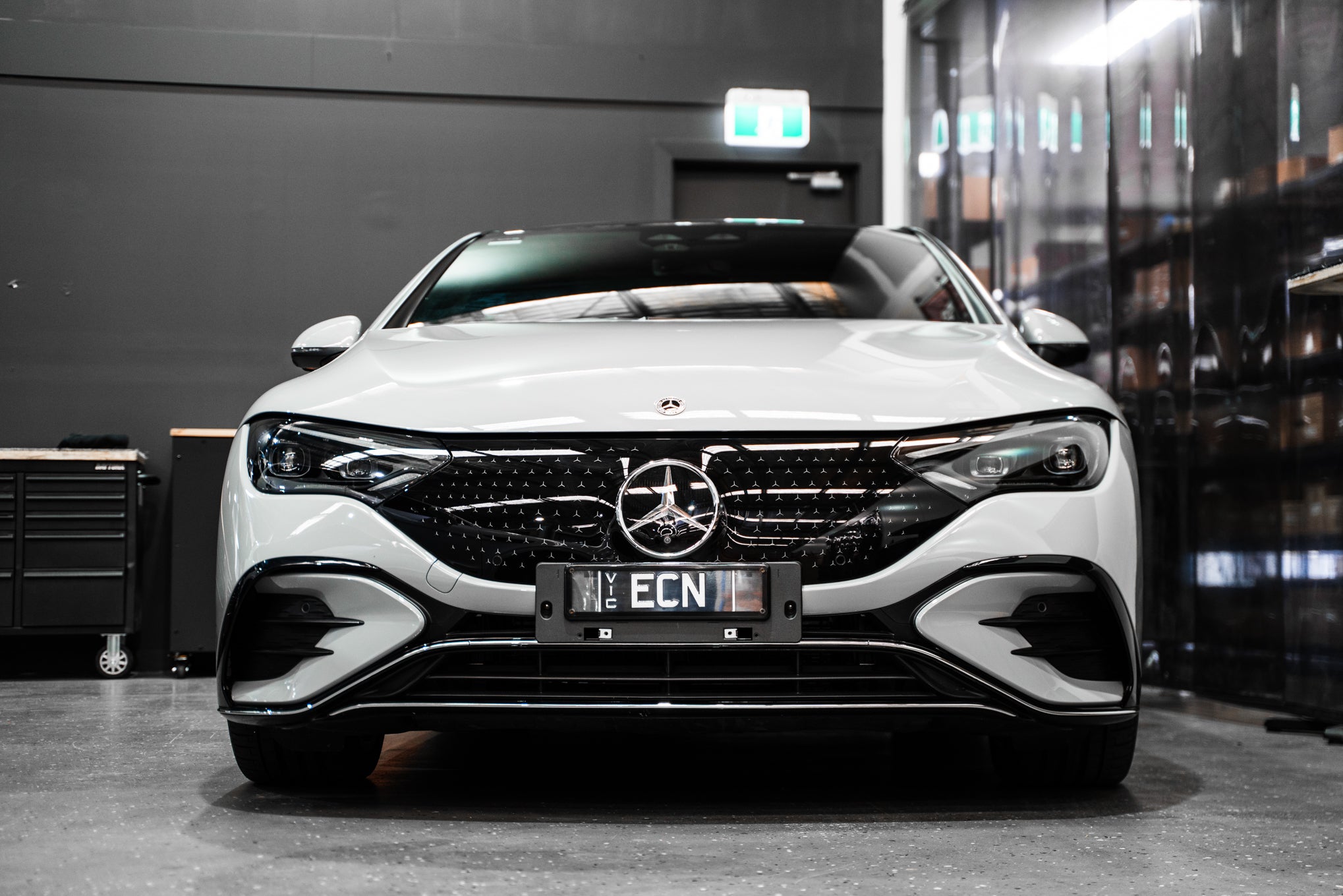 Mercedes EQE Sedan V295- OEM Plinth Delete Kit (FRONT)