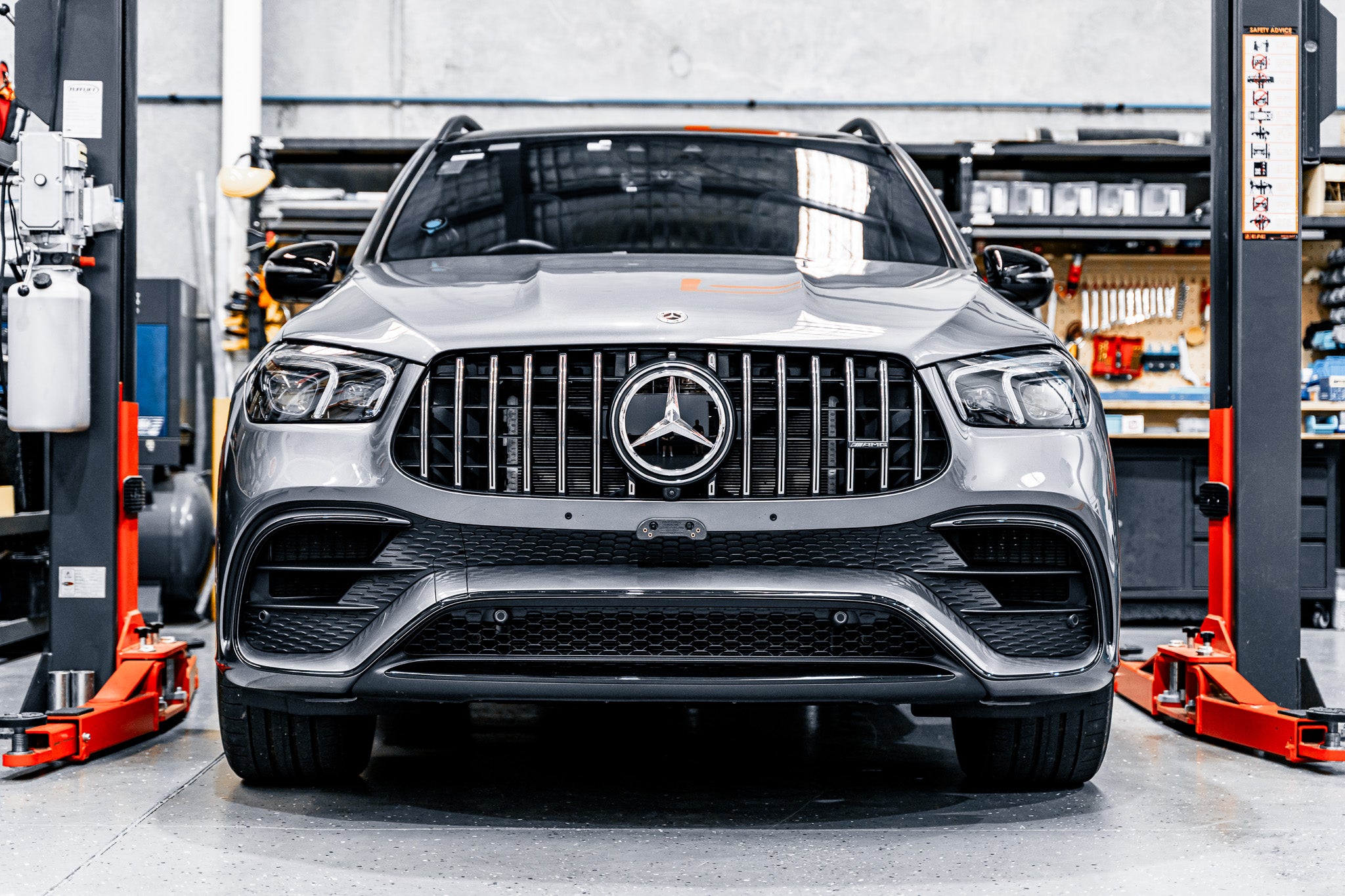 Mercedes GLE 63 AMG PFL V167/ C167 2020-22 OEM Plinth Delete Kit (FRONT)