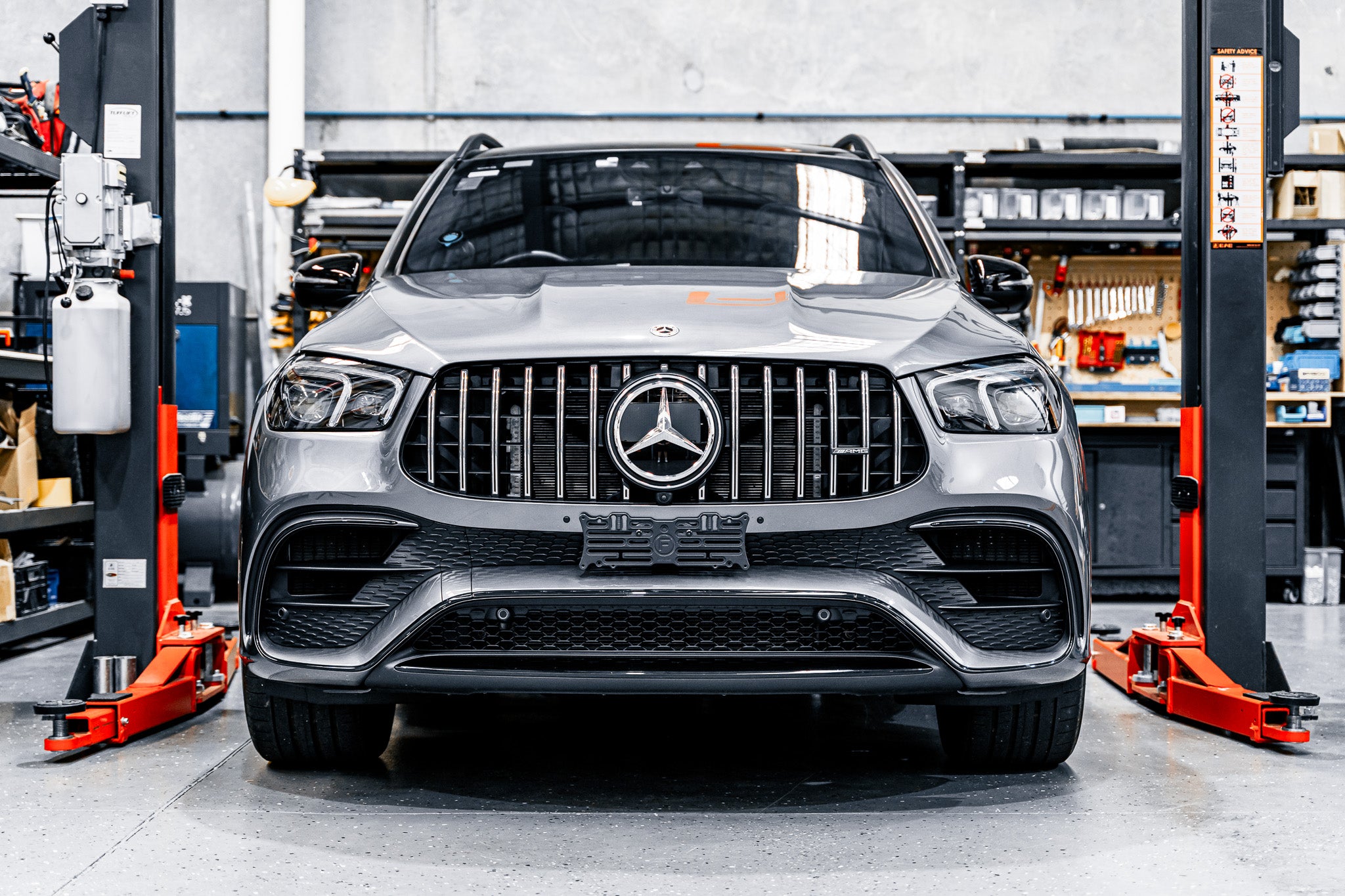 Mercedes GLE 63 AMG PFL V167/ C167 2020-22 OEM Plinth Delete Kit (FRONT)