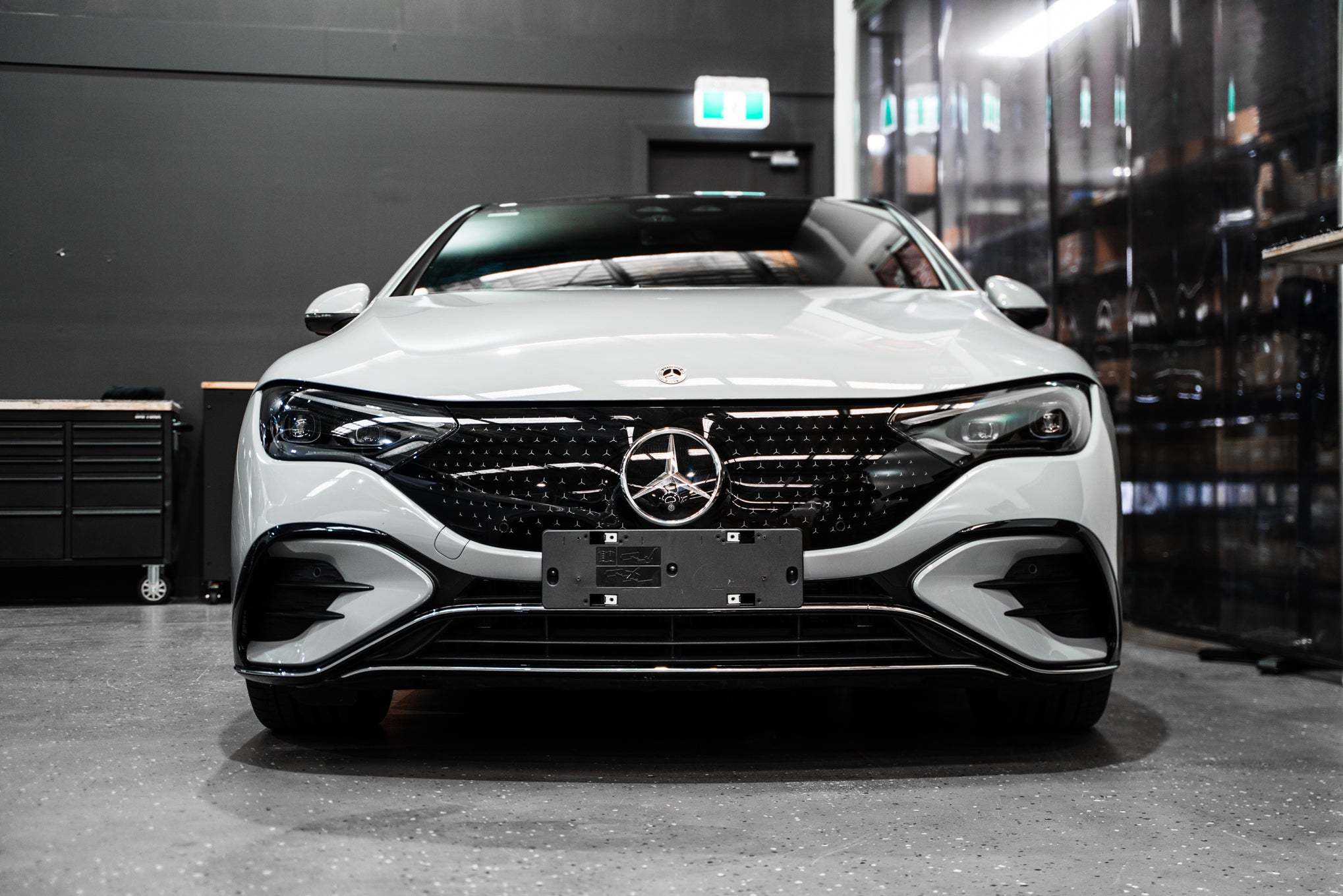 Mercedes EQE Sedan V295- OEM Plinth Delete Kit (FRONT)