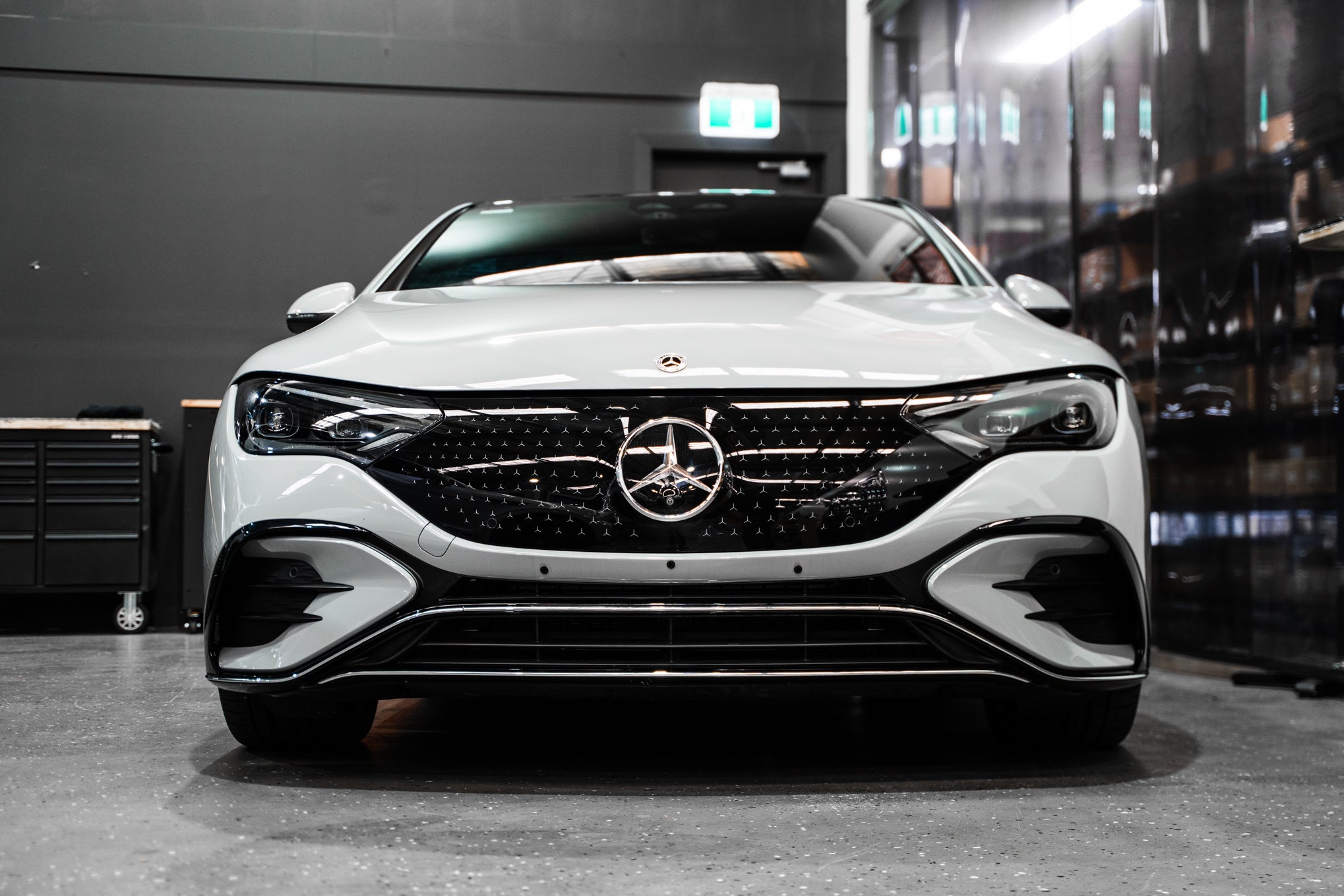 Mercedes EQE Sedan V295- OEM Plinth Delete Kit (FRONT)