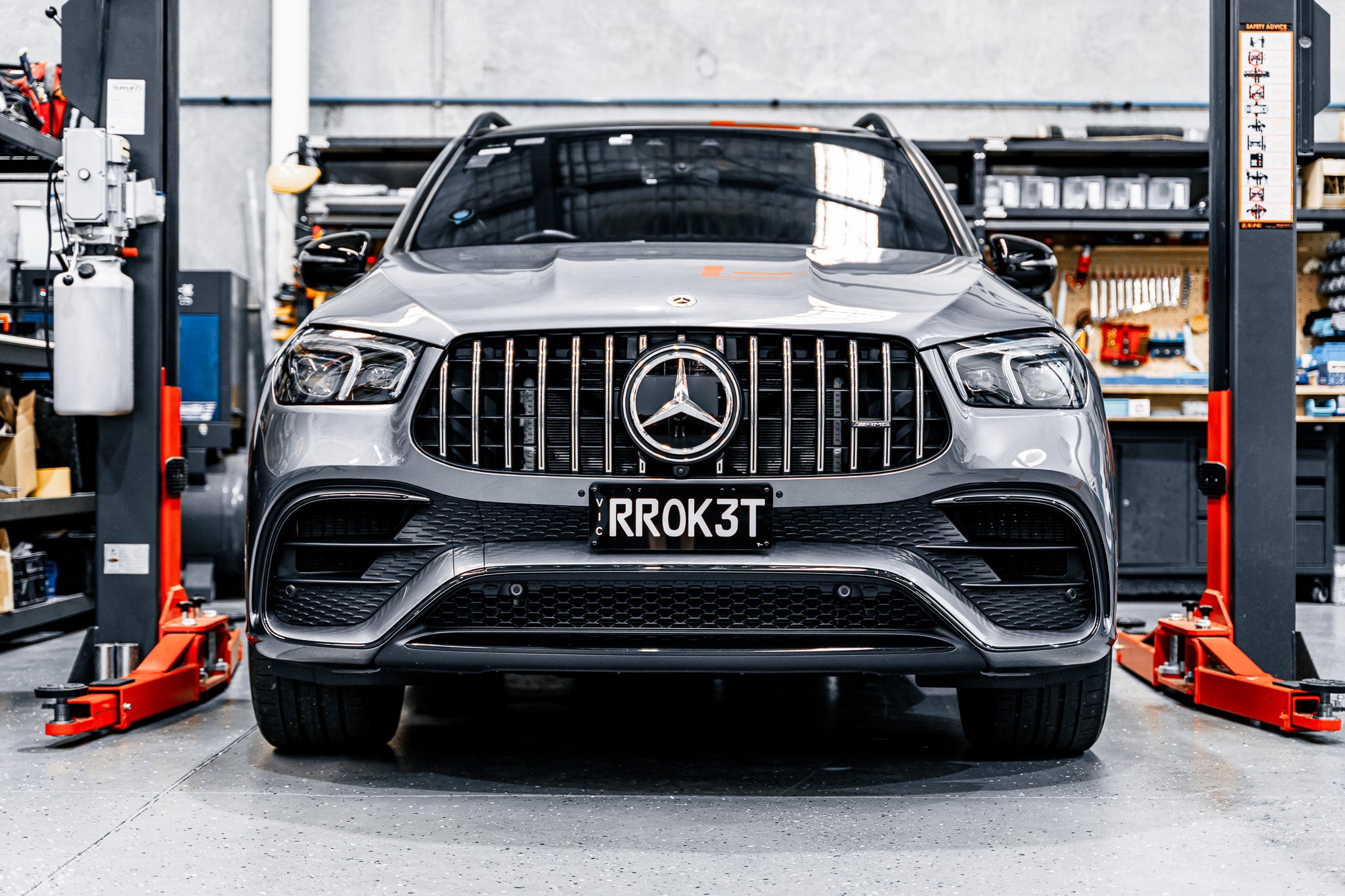 Mercedes GLE 63 AMG PFL V167/ C167 2020-22 OEM Plinth Delete Kit (FRONT)