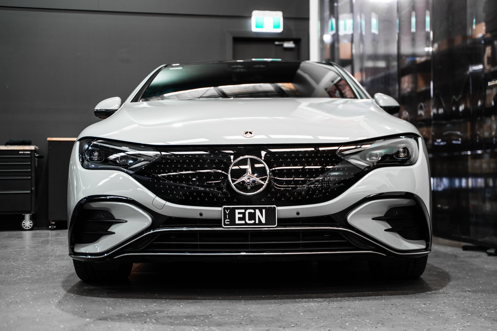 Mercedes EQE Sedan V295- OEM Plinth Delete Kit (FRONT)