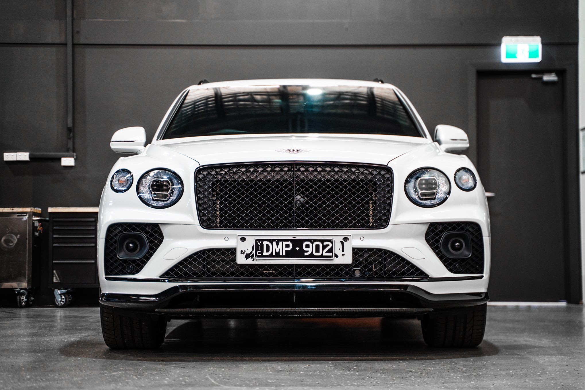 Bentley Bentayga 4V FL 2021-Current - OEM Plinth Delete Kit (FRONT)