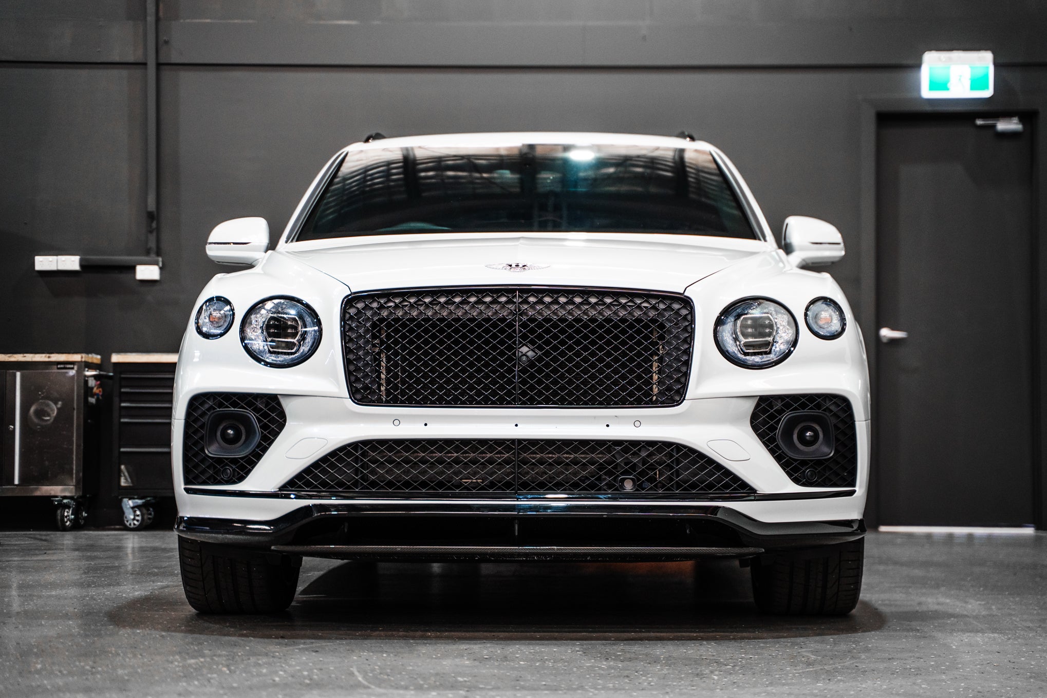 Bentley Bentayga 4V FL 2021-Current - OEM Plinth Delete Kit (FRONT)