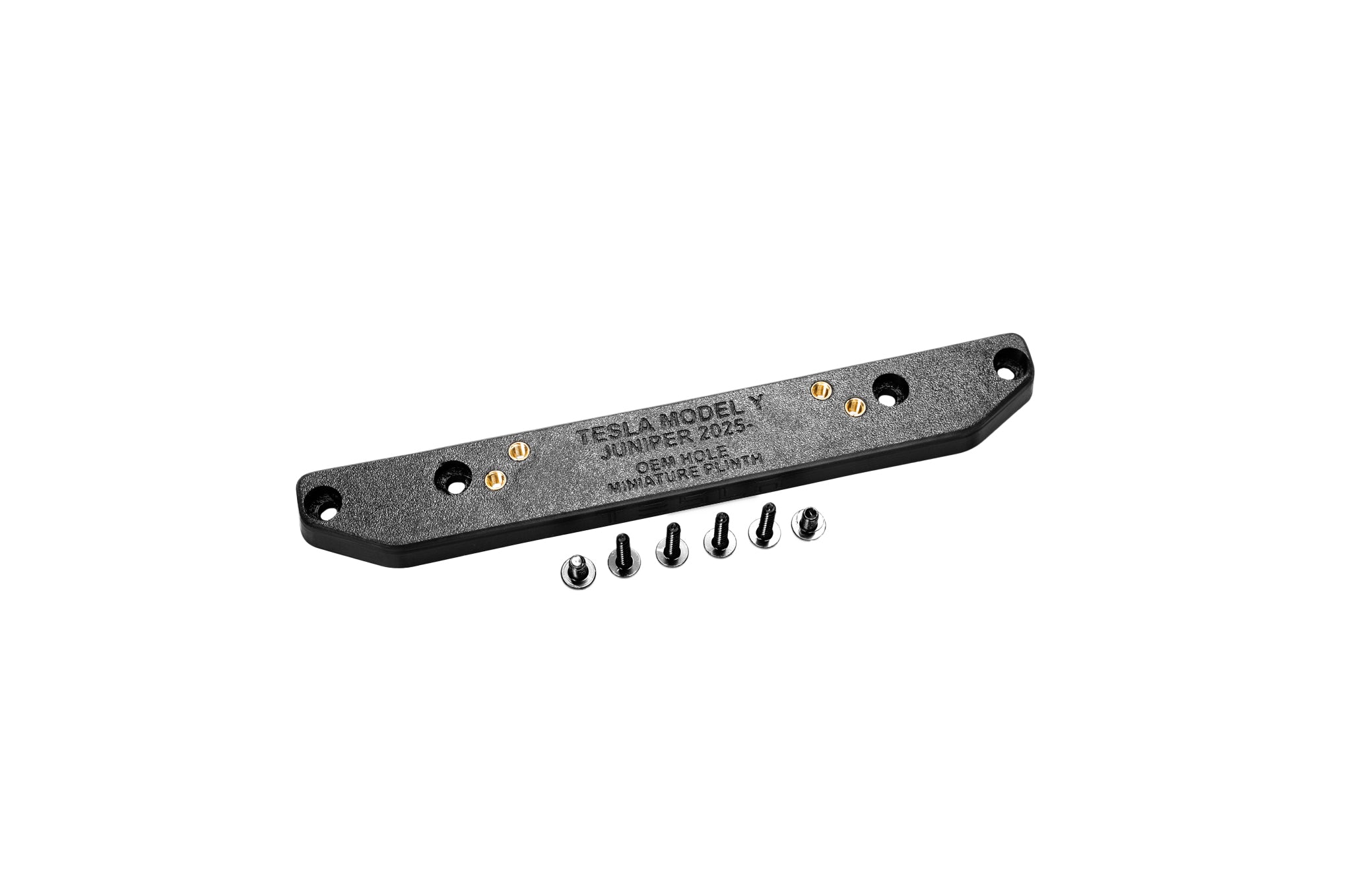 Tesla Model Y Juniper 2025-Current - OEM Plinth Delete Kit (Front)