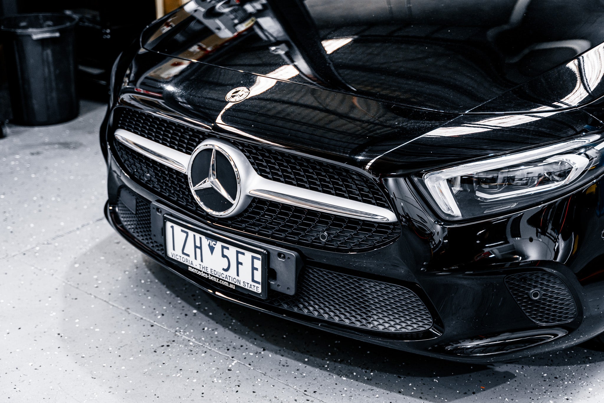 Mercedes W177 A-Class Luxury Line PFL 2019-2022- OEM Plinth Delete Kit (FRONT)