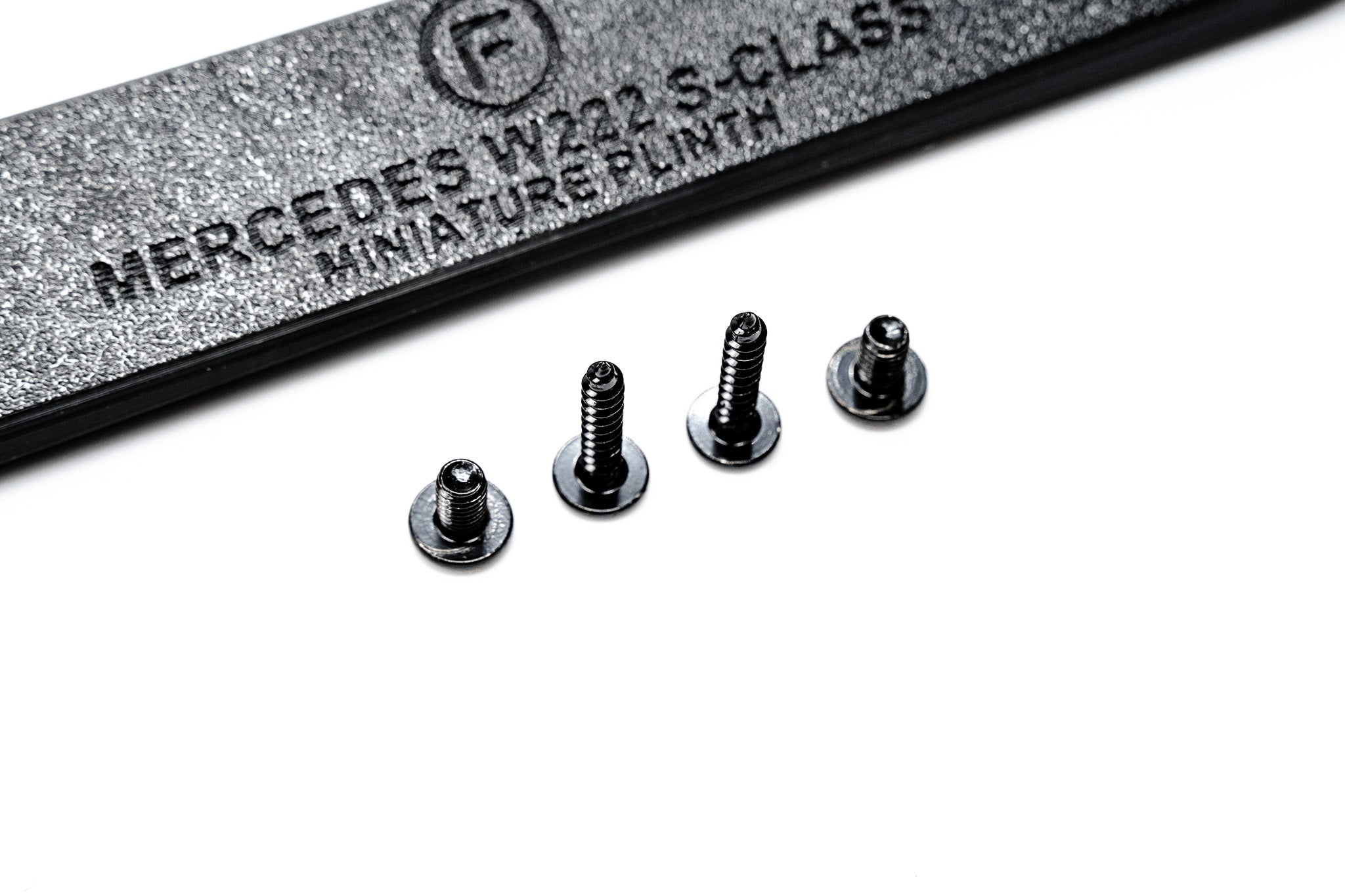 Mercedes W222 S-Class - JDM OEM Plinth Delete Kit (FRONT)