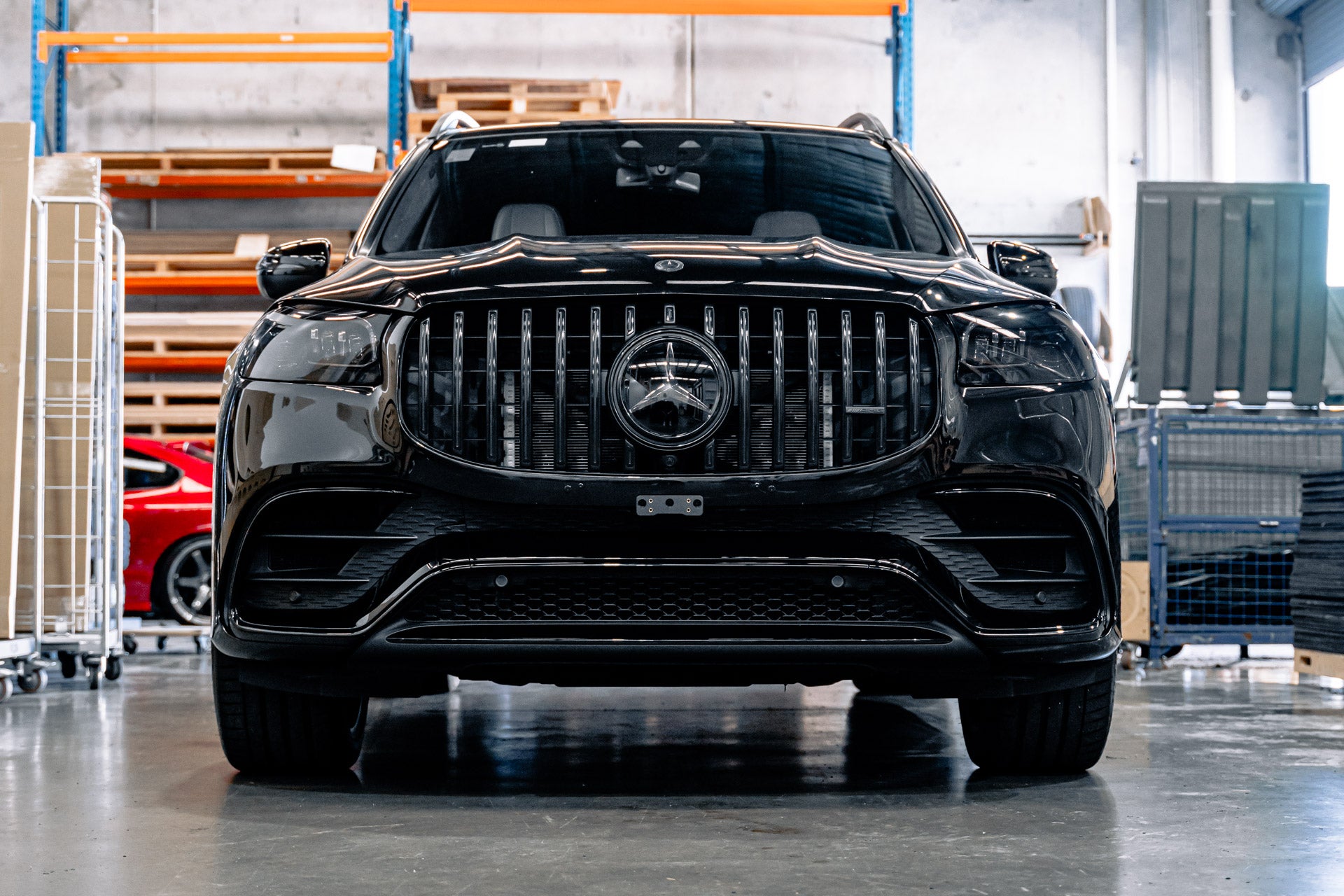 Mercedes GLS 63 AMG - OEM Plinth Delete Kit (FRONT)
