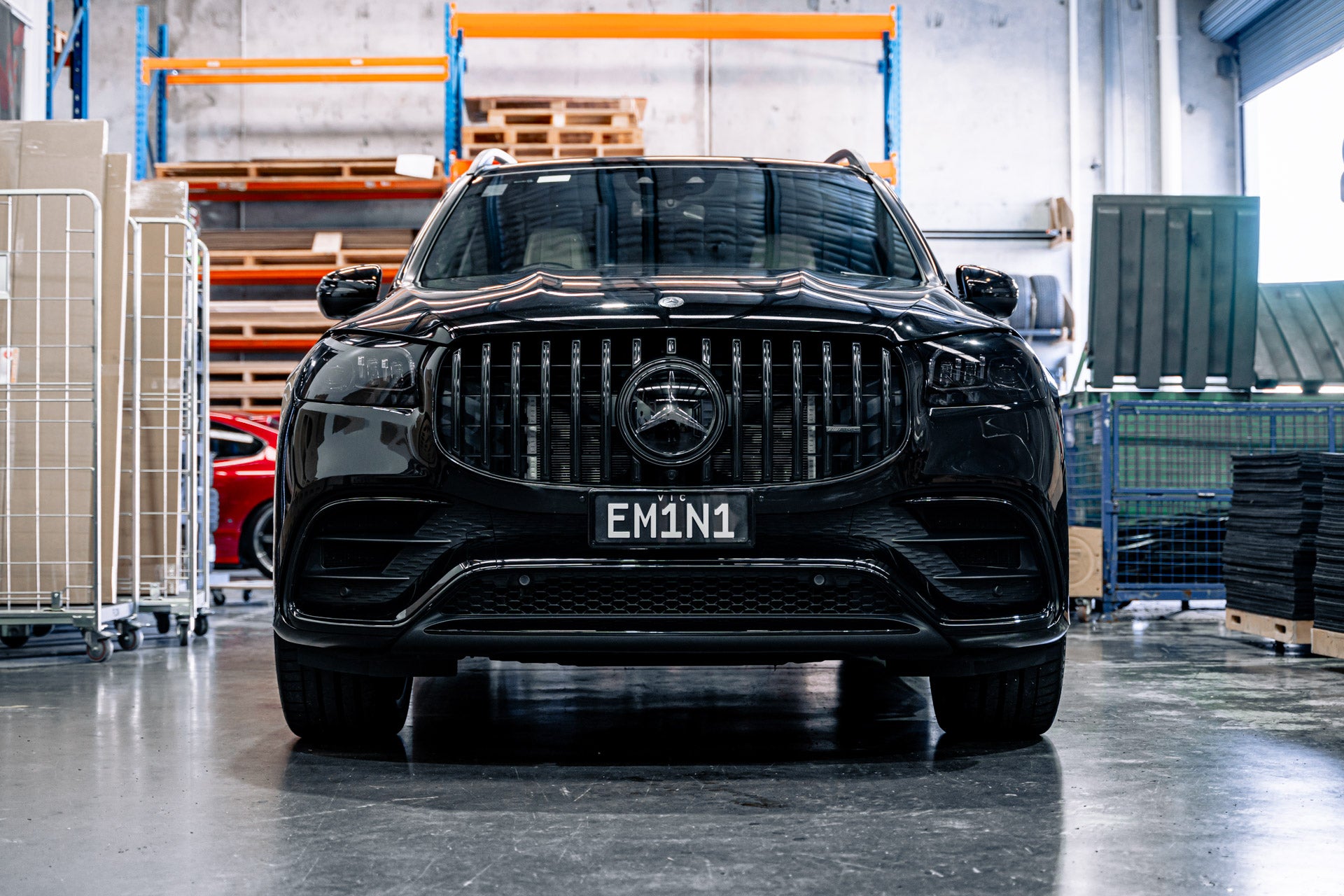 Mercedes GLS 63 AMG - OEM Plinth Delete Kit (FRONT)