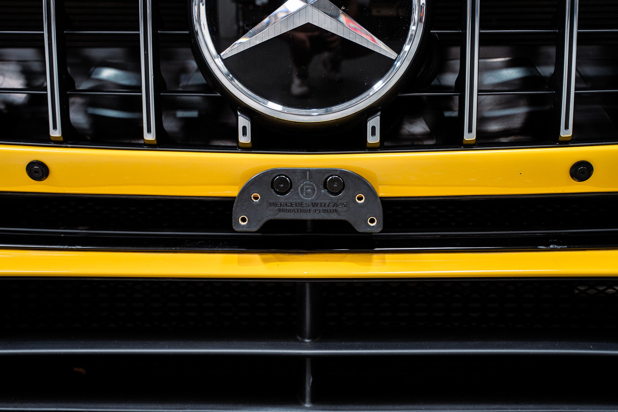 Mercedes A45s AMG W177 PRE-FACELIFT 2019-2022 OEM Plinth Delete Kit (FRONT)