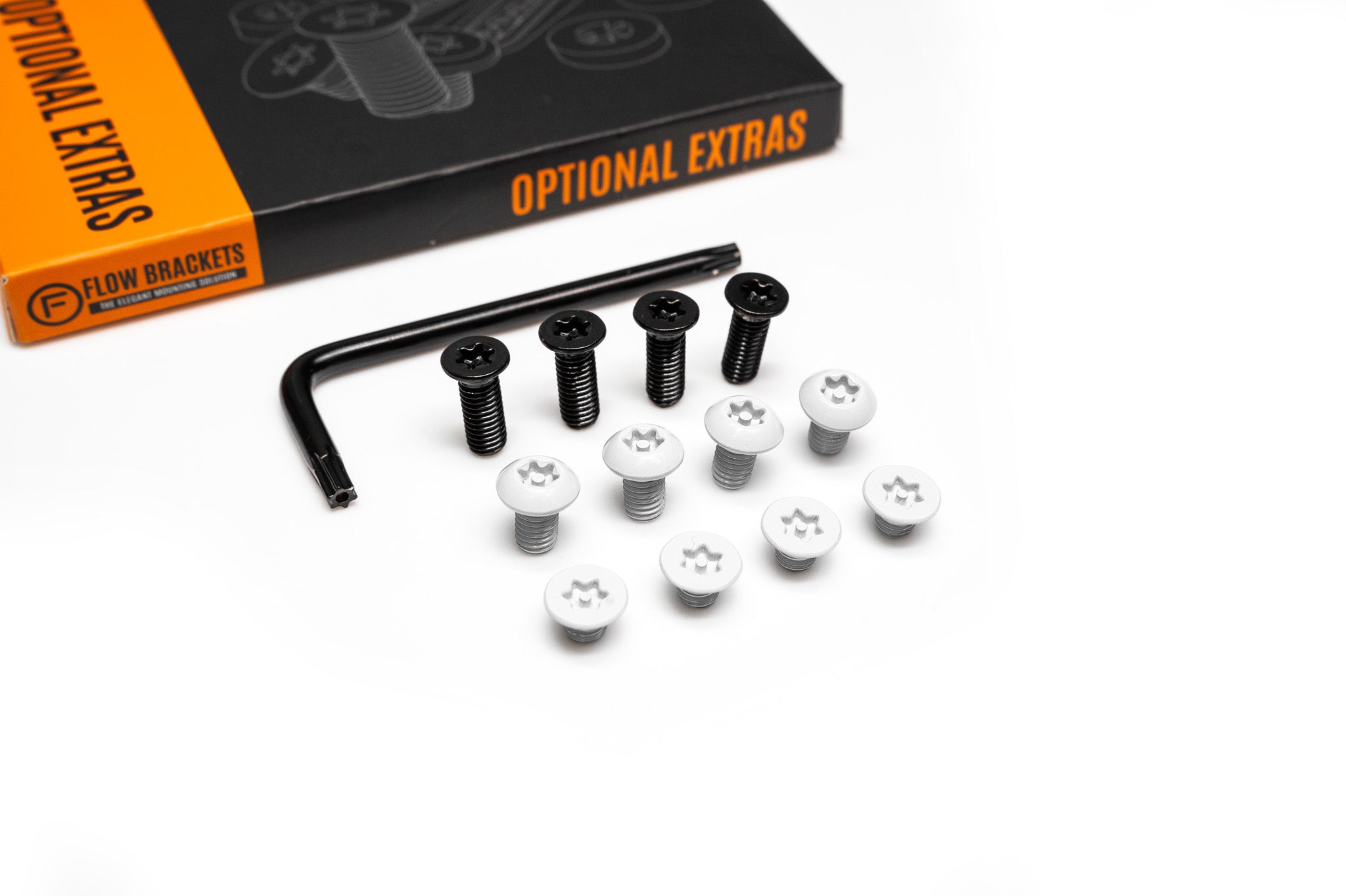 Security Screw Pack - BLACK or WHITE