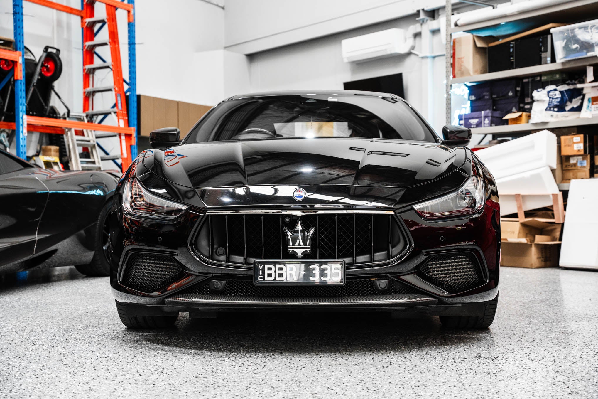 Maserati Ghibli M157 FL (NON-GT) 2018-2023 - OEM Plinth Delete Kit (FRONT)