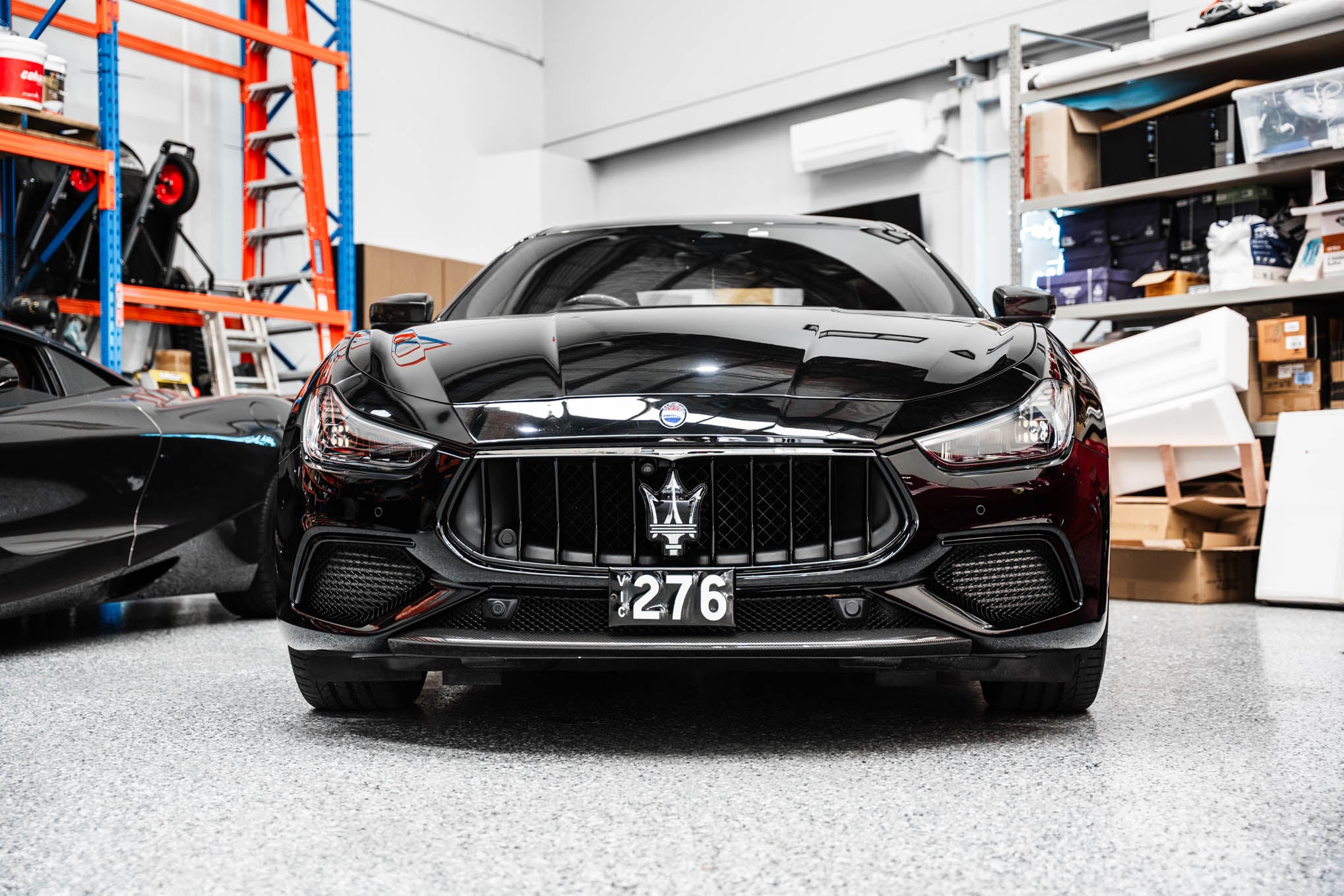 Maserati Ghibli M157 FL (NON-GT) 2018-2023 - OEM Plinth Delete Kit (FRONT)