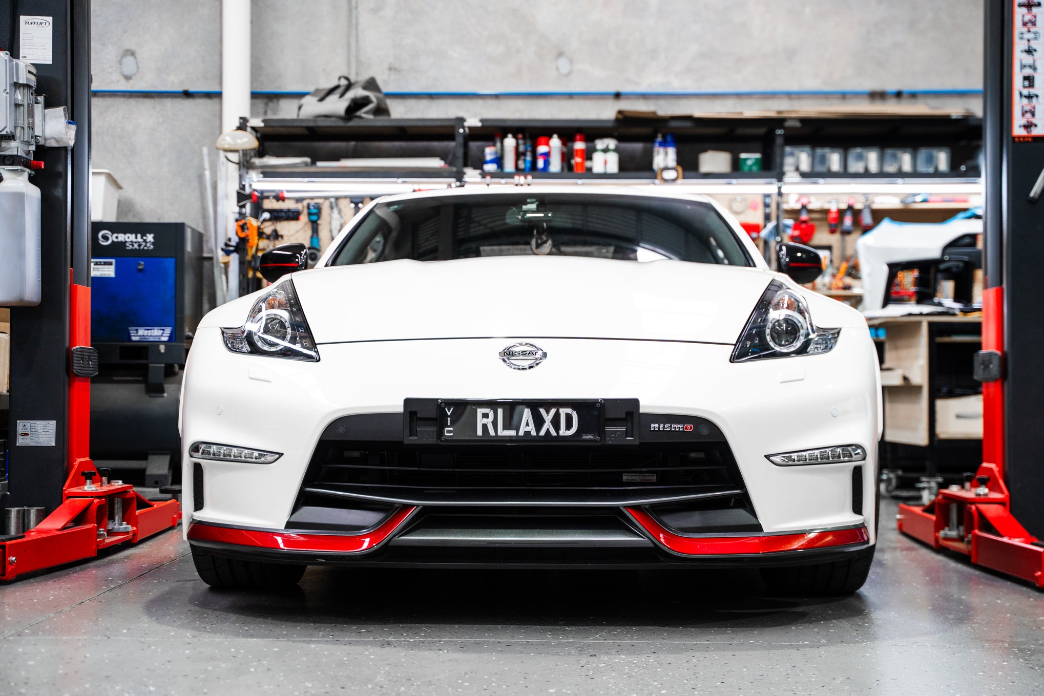Nissan 370Z Z34 NISMO - OEM Plinth Delete Kit (Front)
