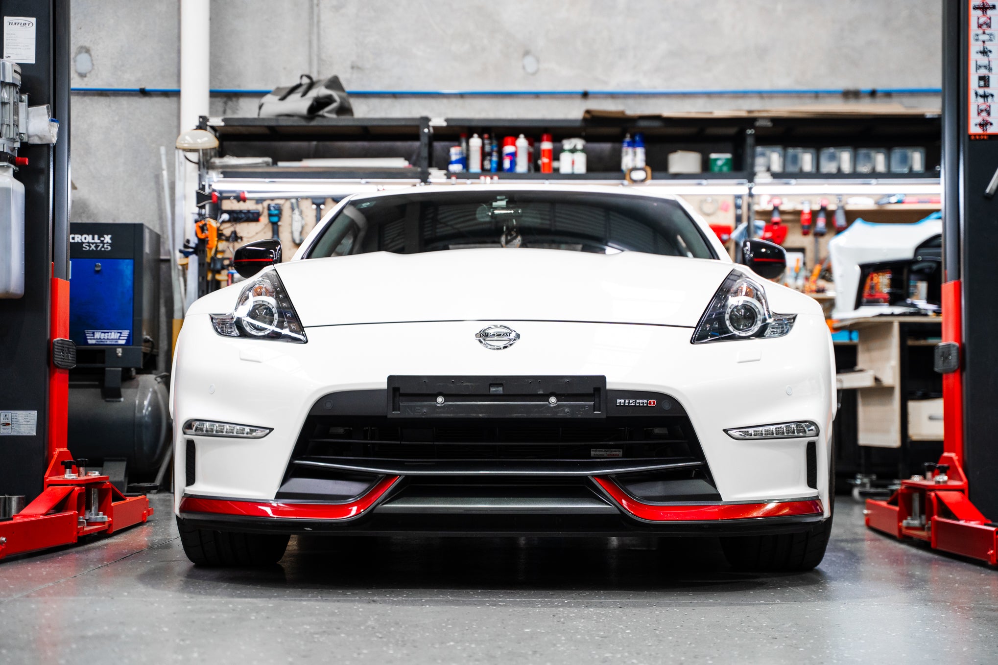 Nissan 370Z Z34 NISMO - OEM Plinth Delete Kit (Front)
