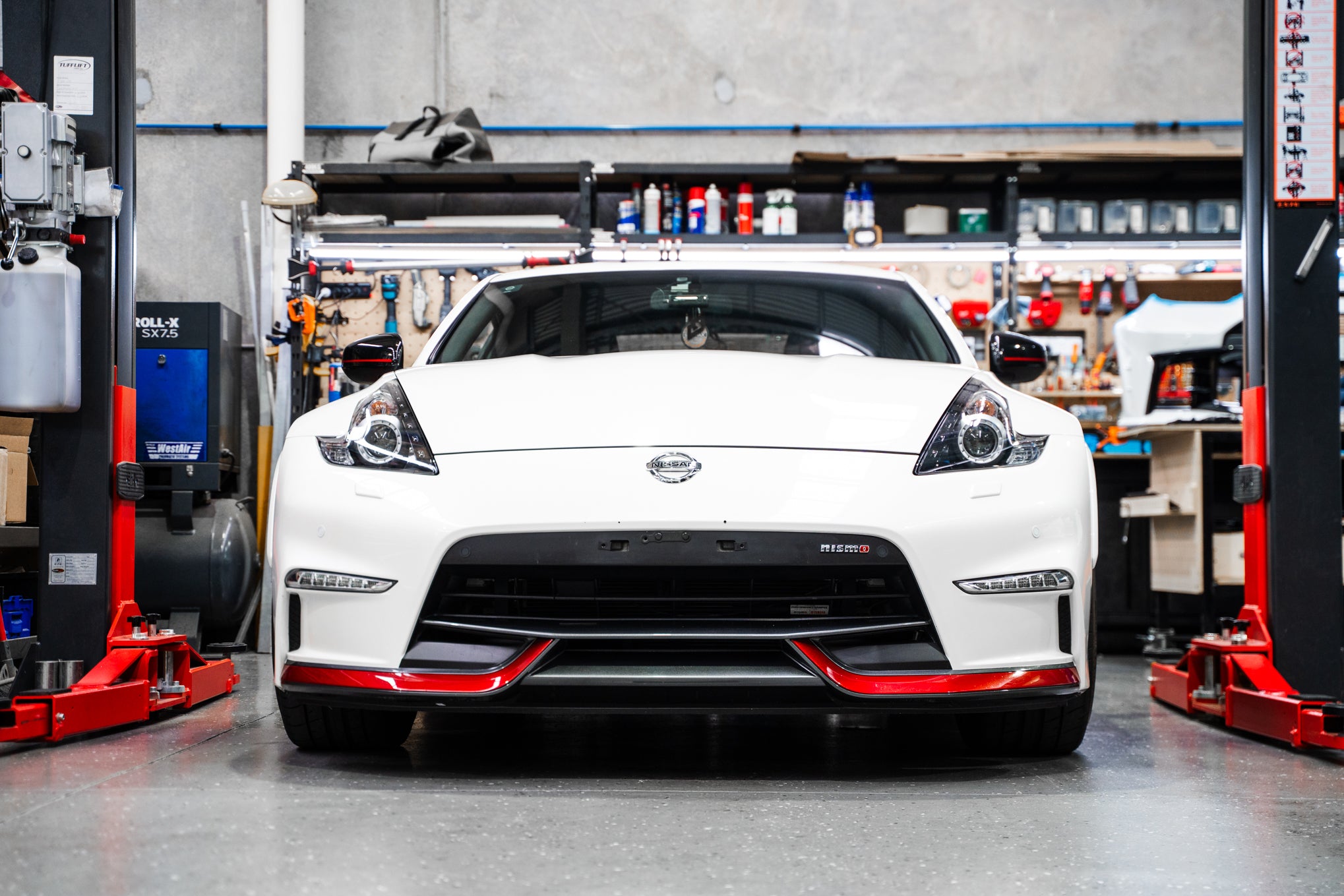 Nissan 370Z Z34 NISMO - OEM Plinth Delete Kit (Front)