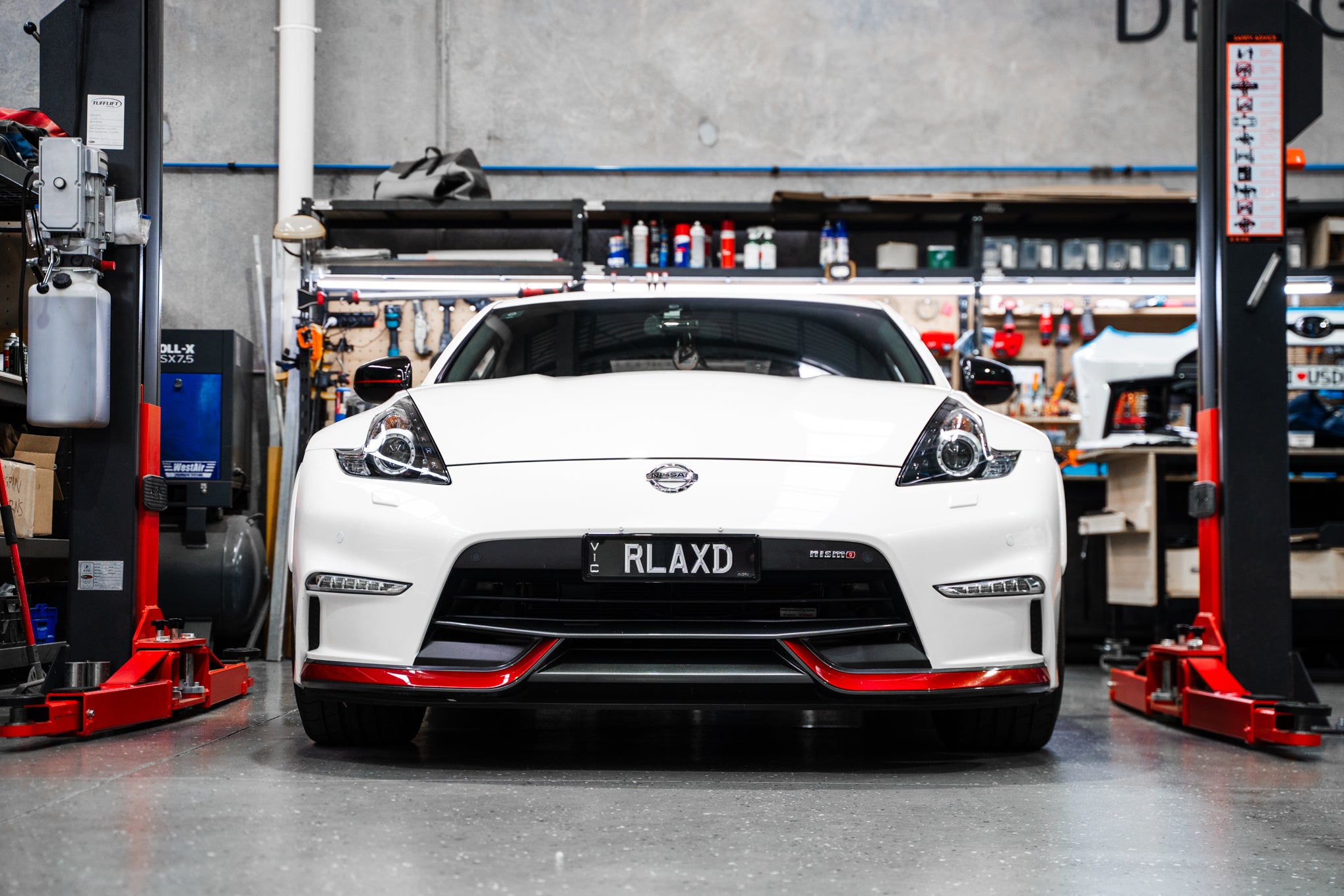 Nissan 370Z Z34 NISMO - OEM Plinth Delete Kit (Front)