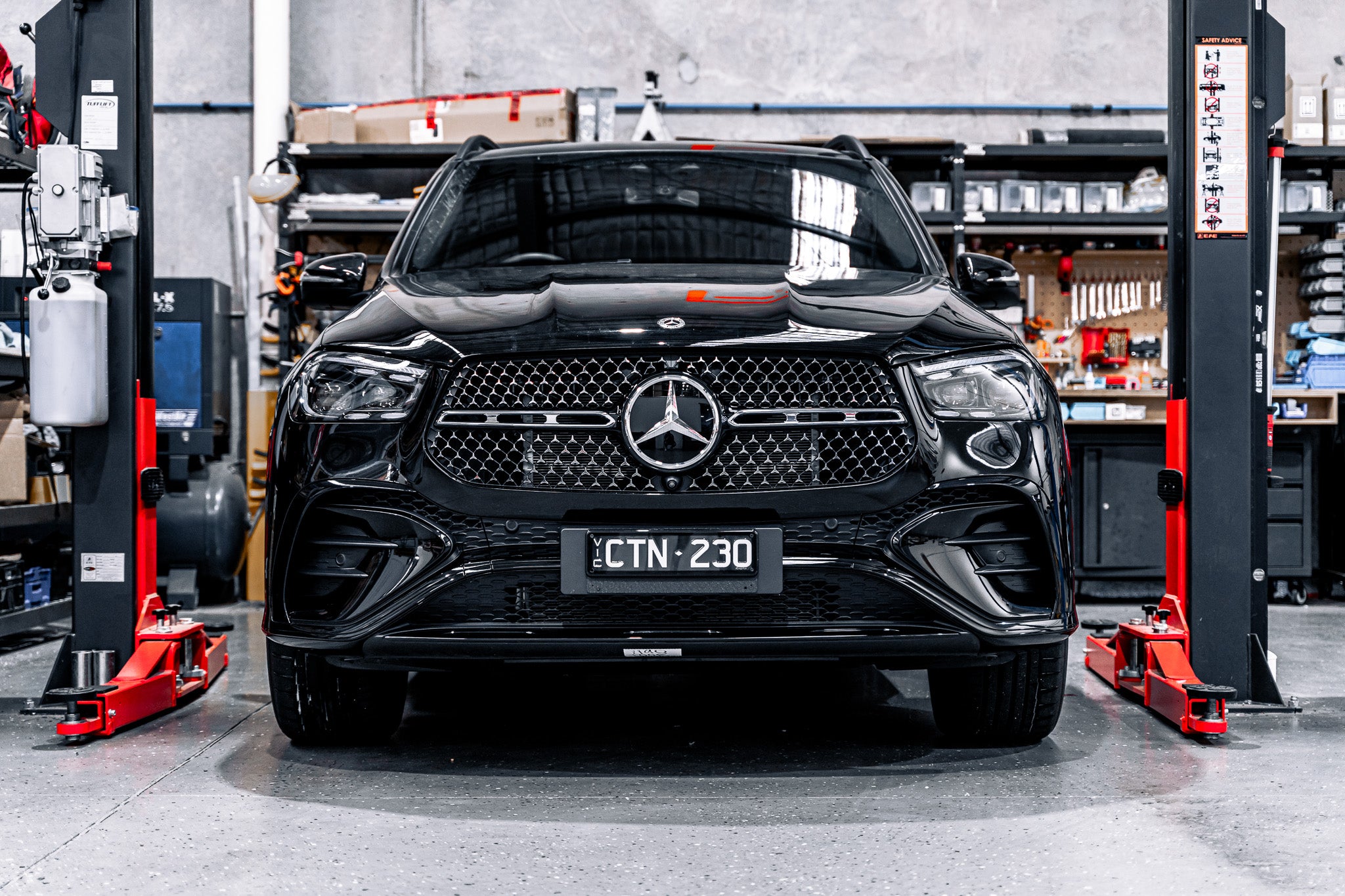 Mercedes GLE AMG-Line Facelift C/V167 2024 - Current OEM Plinth Delete Kit (FRONT)