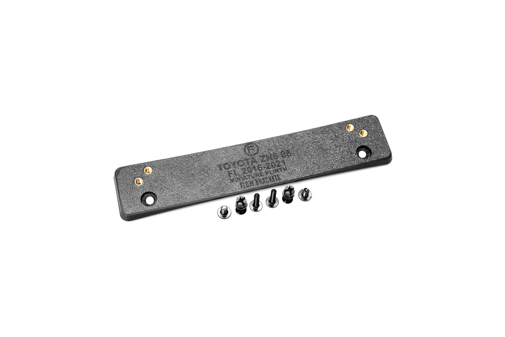 Toyota 86 ZN6 FL 2016-2021 - OEM Plinth Delete Kit (FRONT)