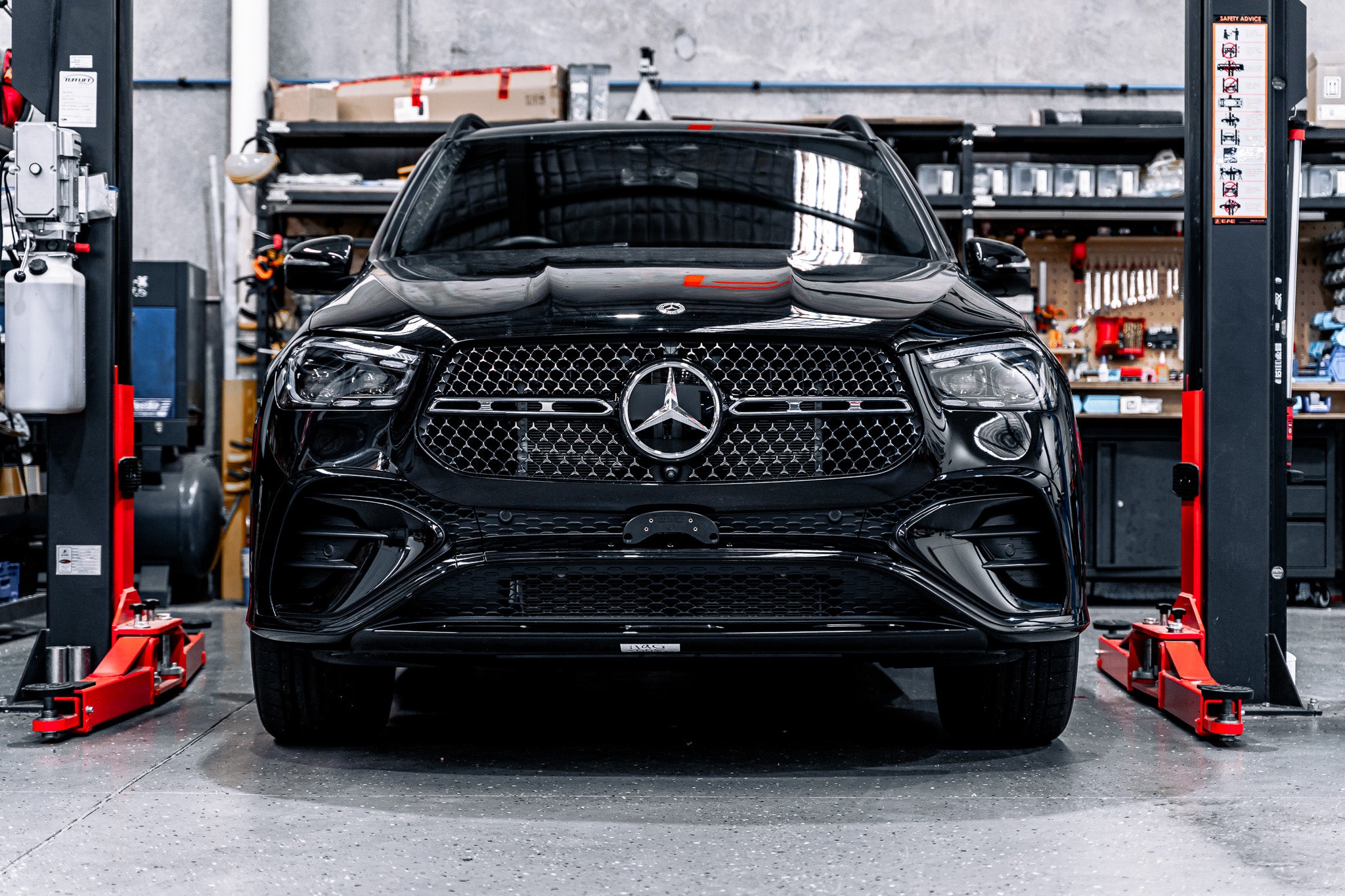 Mercedes GLE AMG-Line Facelift C/V167 2024 - Current OEM Plinth Delete Kit (FRONT)
