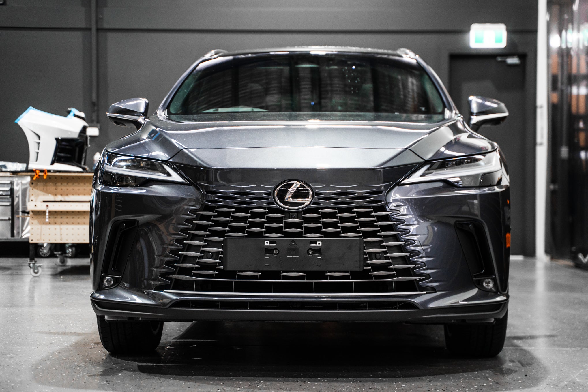 Lexus RX350 / 450H Luxury/ Sport Luxury 2023-Current - OEM Plinth Delete Kit (FRONT)