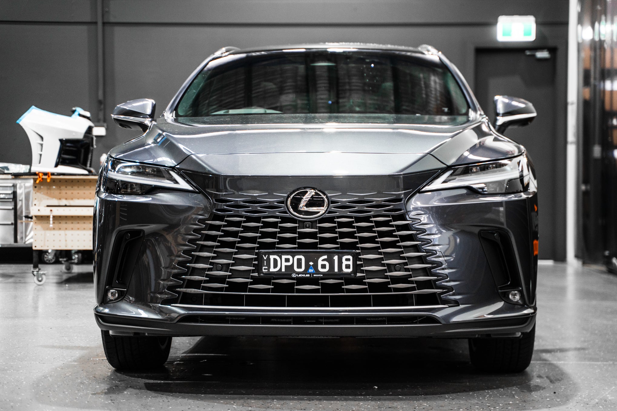Lexus RX350 / 450H Luxury/ Sport Luxury 2023-Current - OEM Plinth Delete Kit (FRONT)