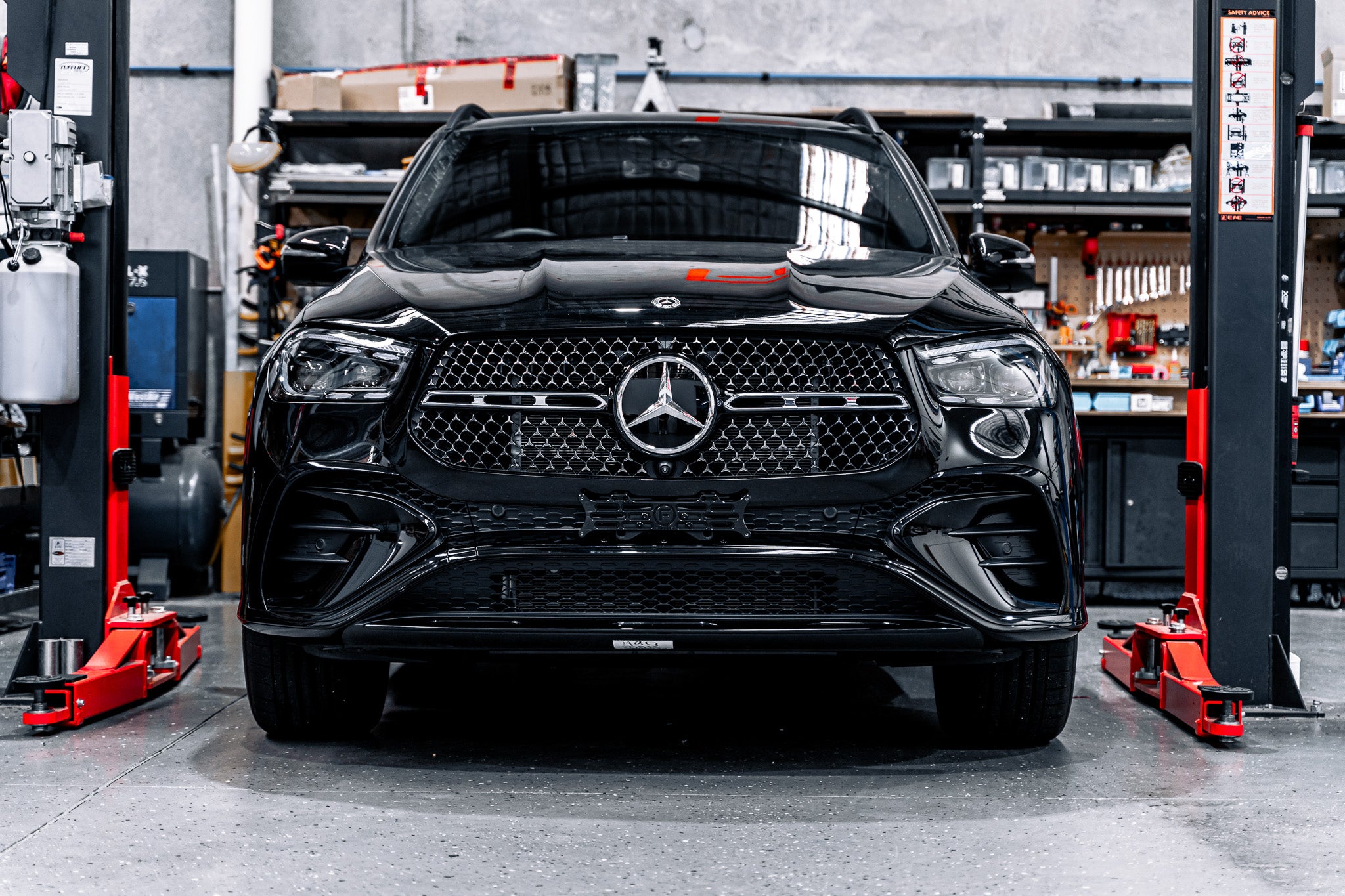 Mercedes GLE AMG-Line Facelift C/V167 2024 - Current OEM Plinth Delete Kit (FRONT)