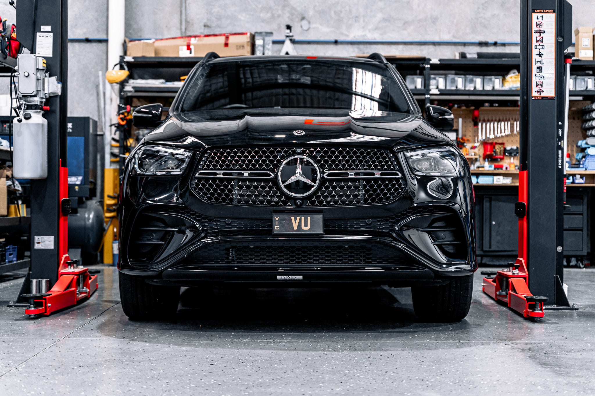 Mercedes GLE AMG-Line Facelift C/V167 2024 - Current OEM Plinth Delete Kit (FRONT)