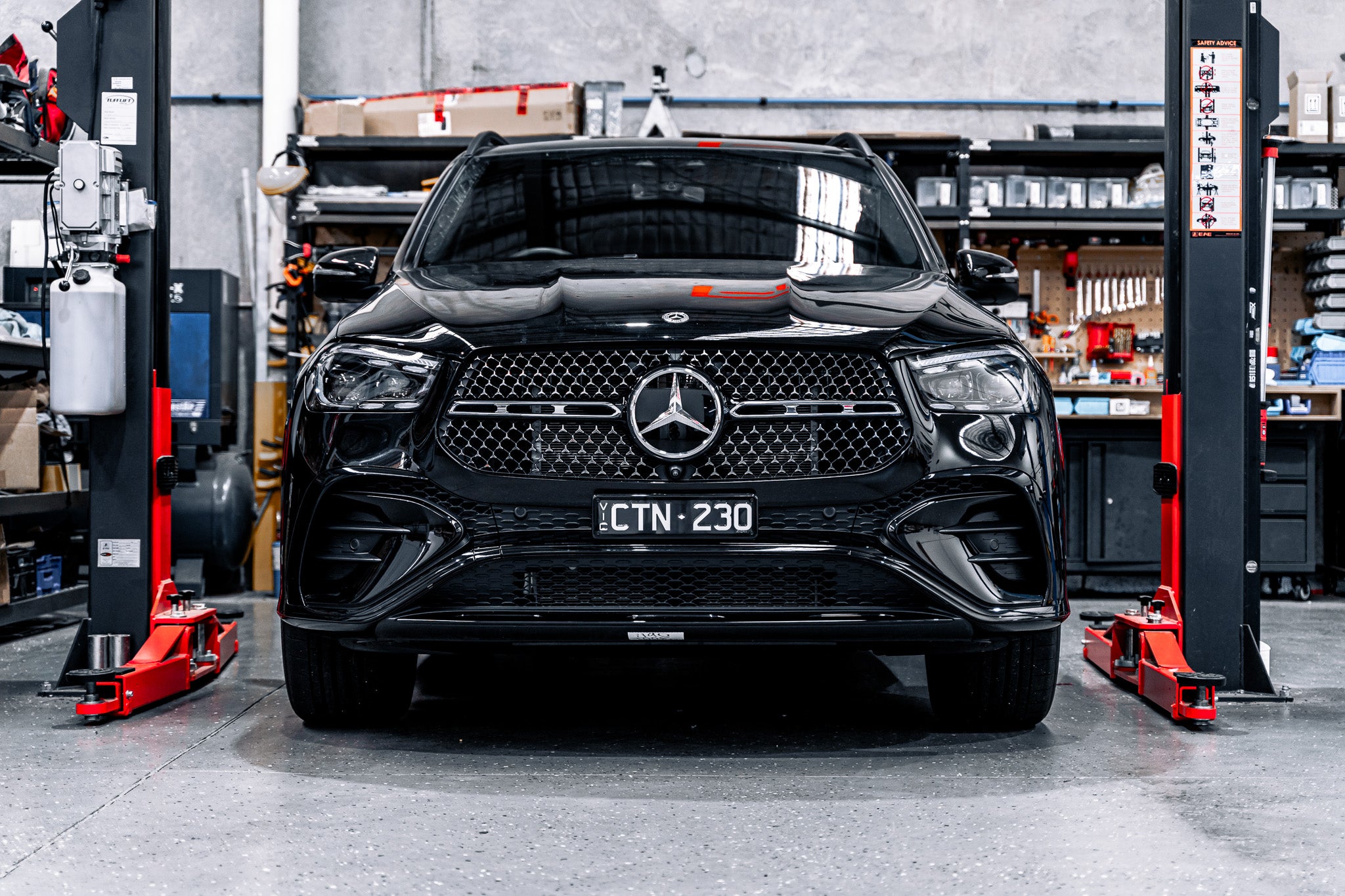 Mercedes GLE AMG-Line Facelift C/V167 2024 - Current OEM Plinth Delete Kit (FRONT)