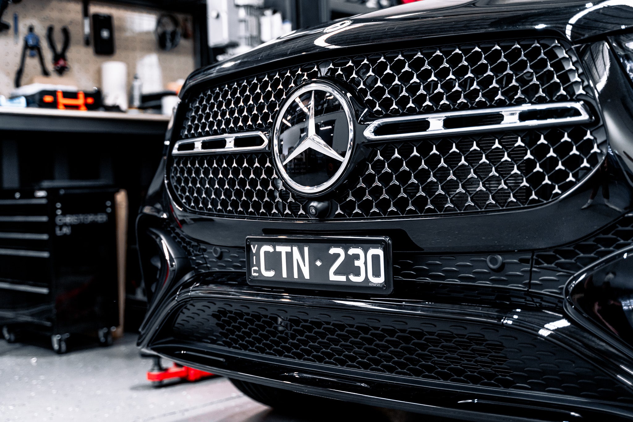 Mercedes GLE AMG-Line Facelift C/V167 2024 - Current OEM Plinth Delete Kit (FRONT)