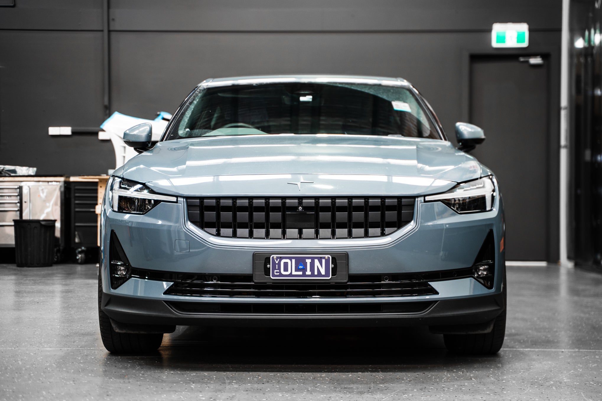 Polestar 2 - Miniature Plinth (FRONT)