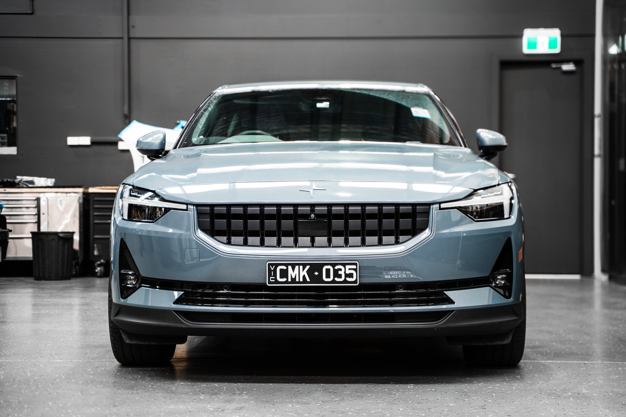 Polestar 2 - Miniature Plinth (FRONT)