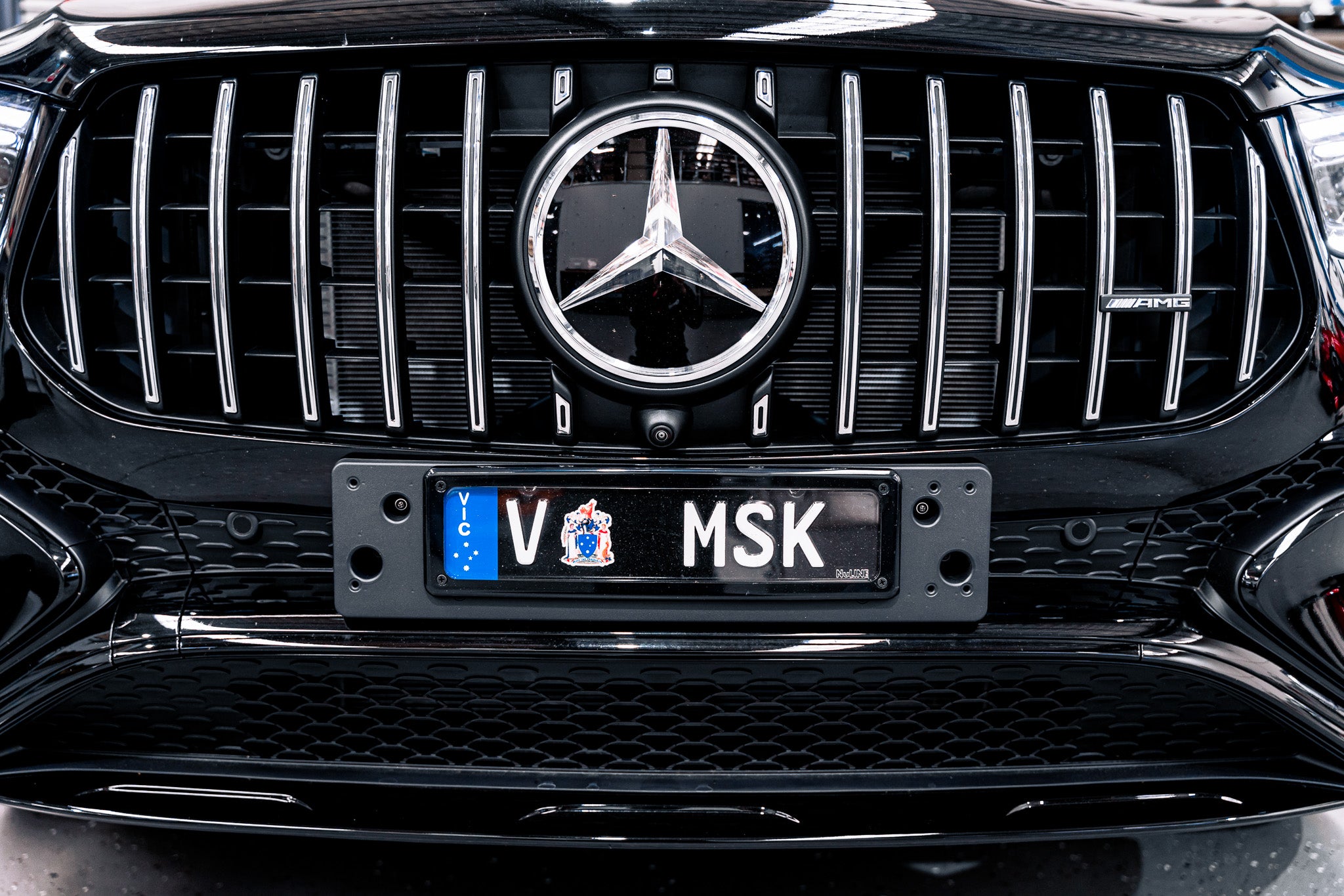 Mercedes GLE 53 AMG Facelift C/V167 2023 - Current OEM Plinth Delete Kit (FRONT)