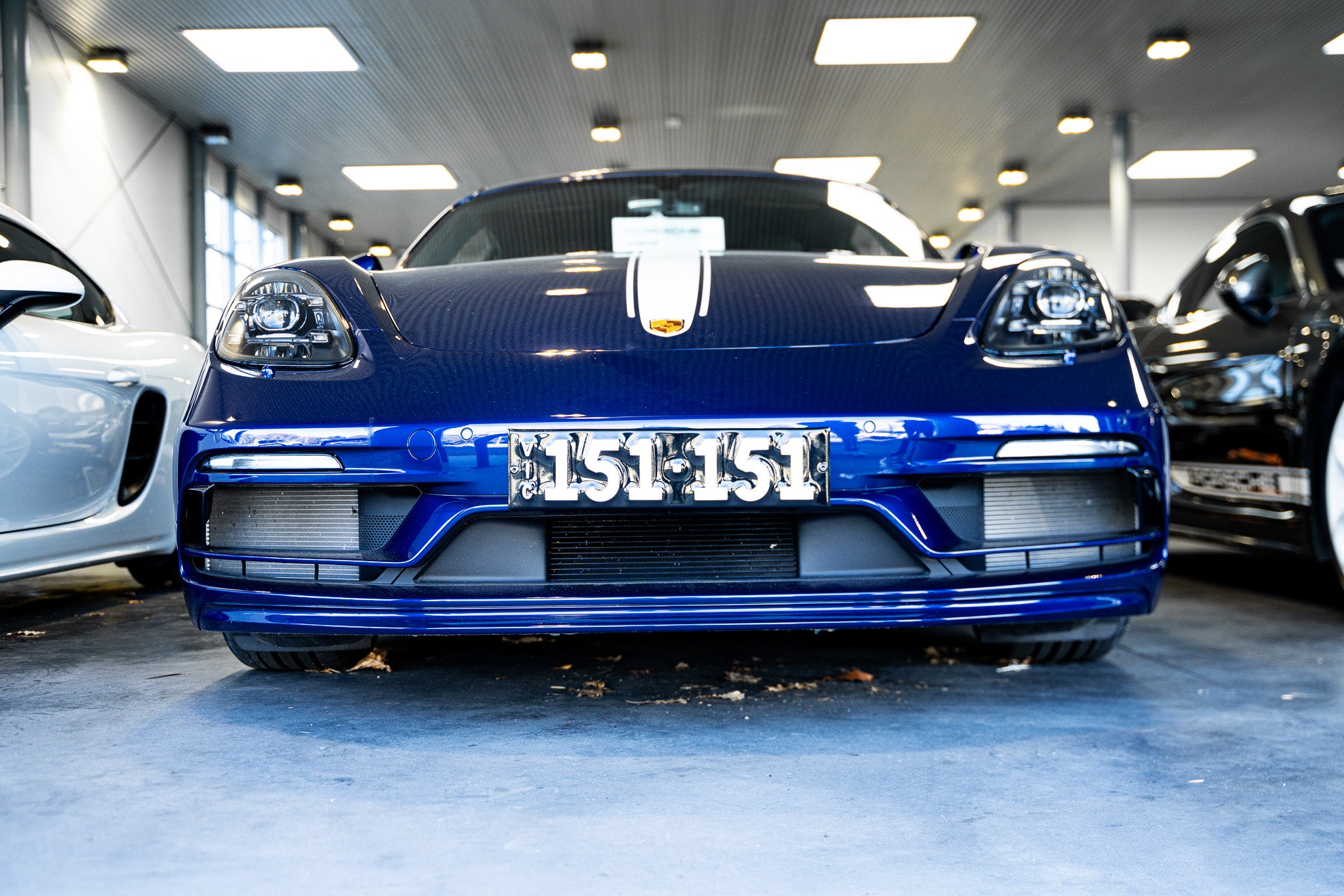 Porsche 982 718 Boxster/Cayman GTS (Sport Design) 2016-Current - Miniature Plinth (FRONT)