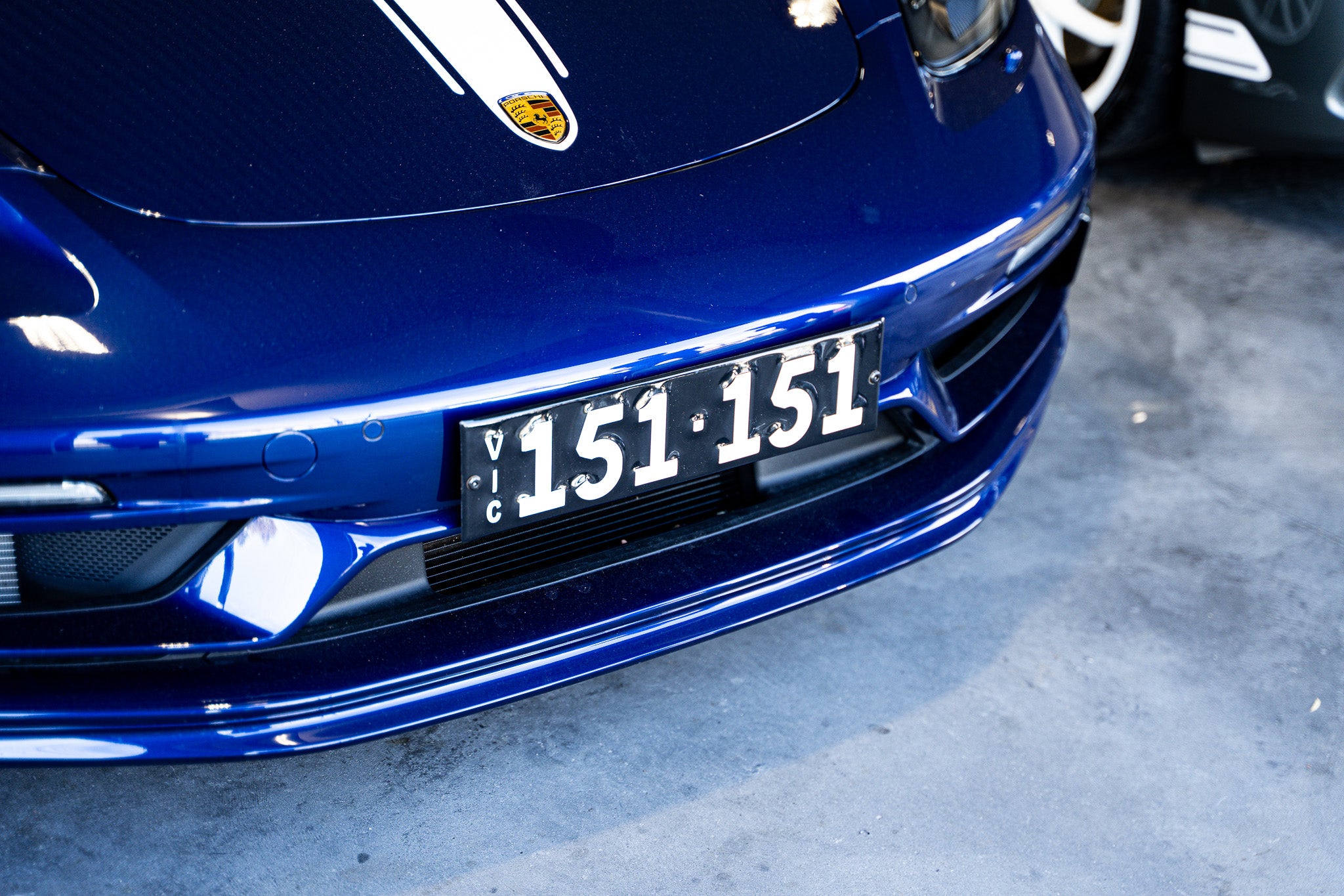 Porsche 982 718 Boxster/Cayman GTS (Sport Design) 2016-Current - Miniature Plinth (FRONT)