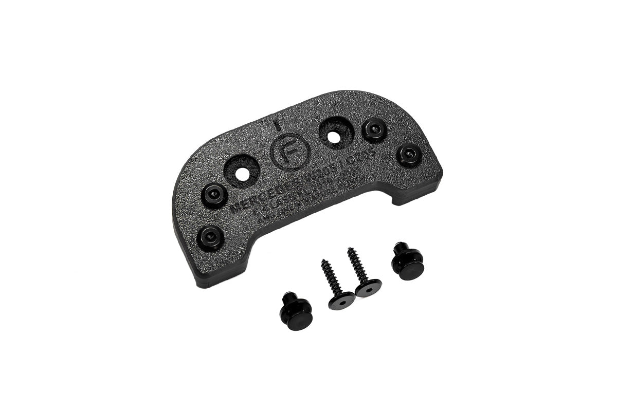 Mercedes C43 AMG / C-Class AMG-Line Facelift W205 2018-2021 - OEM Plinth Delete Kit (FRONT)