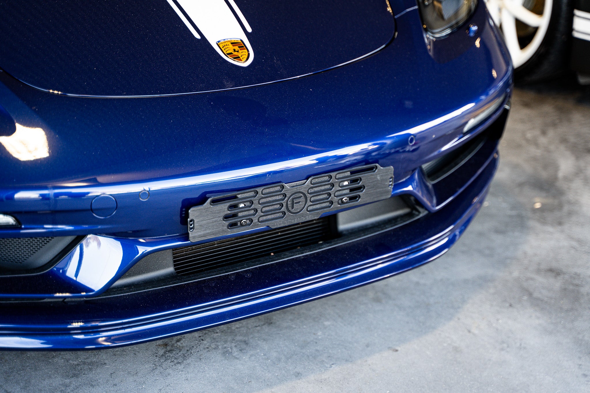 Porsche 982 718 Boxster/Cayman GTS (Sport Design) 2016-Current - Miniature Plinth (FRONT)