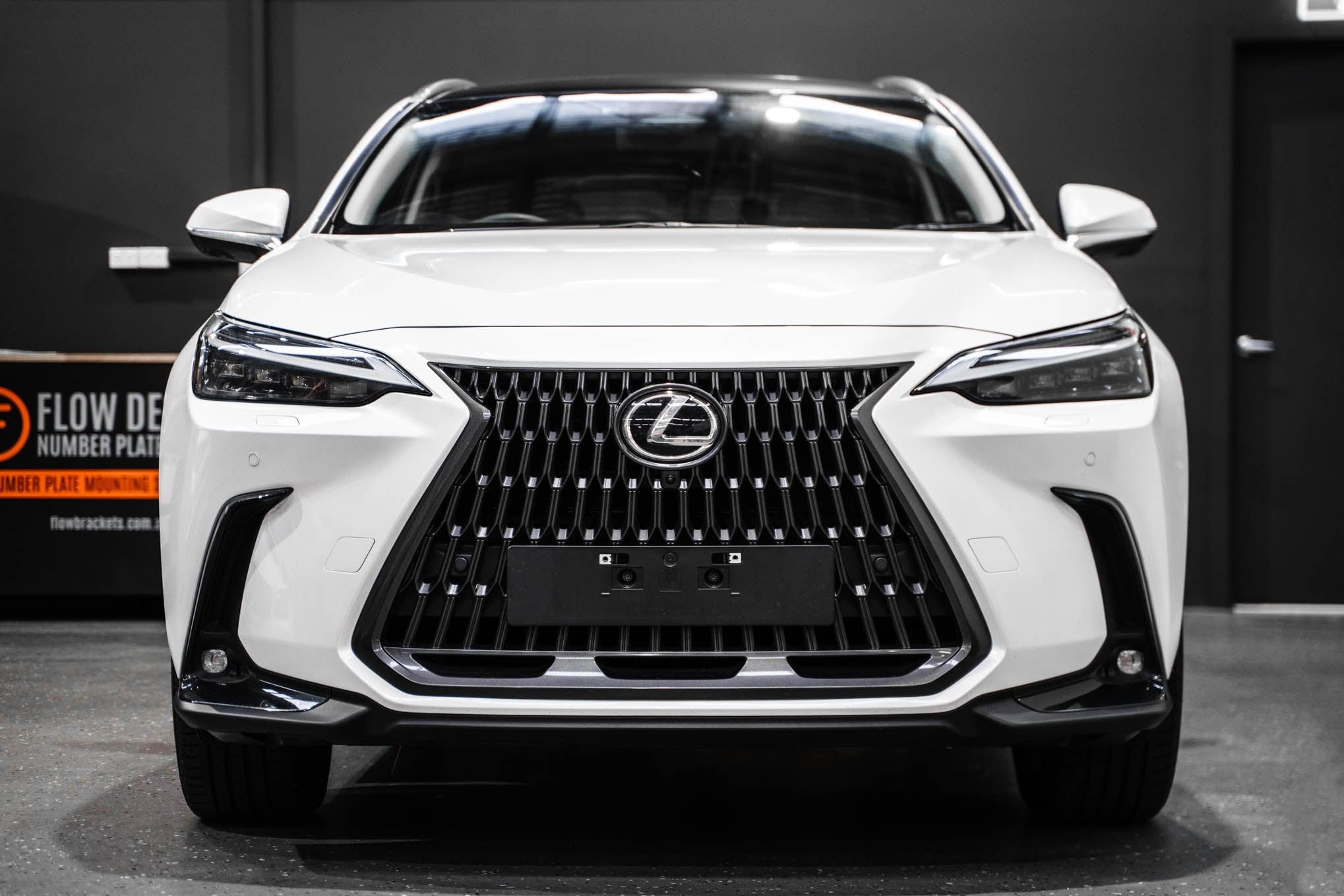 Lexus NX250/ 350H Luxury/ Sport Luxury 2022-Current - OEM Plinth Delete Kit (FRONT)
