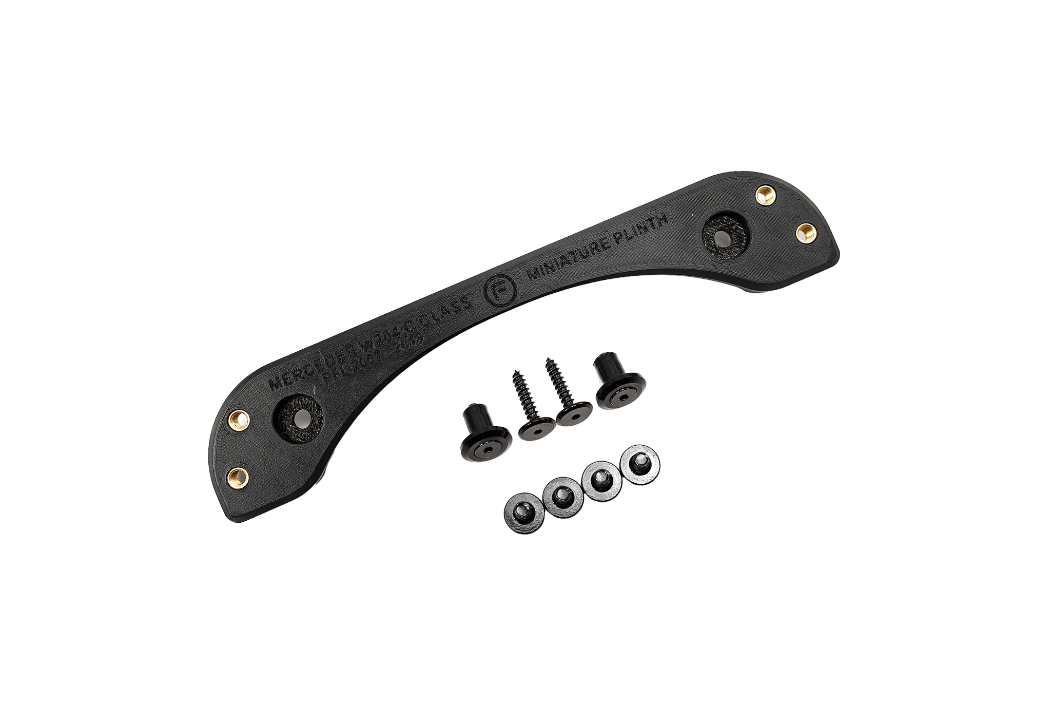 Mercedes C-Class Pre-Facelift W204 2007-2010 - OEM Plinth Delete Kit (FRONT)