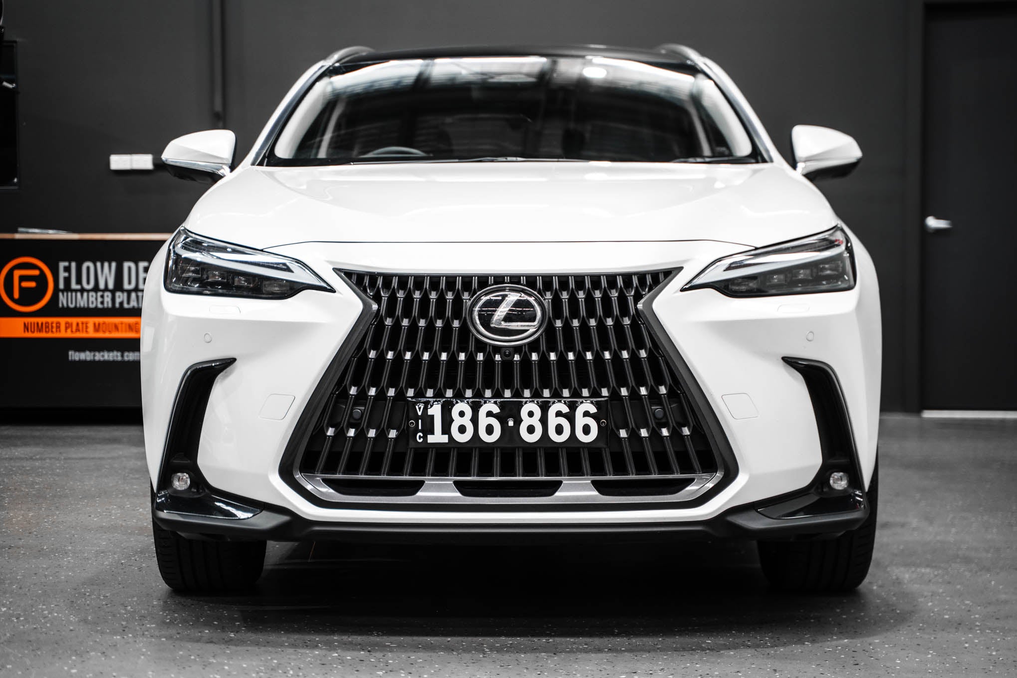 Lexus NX250/ 350H Luxury/ Sport Luxury 2022-Current - OEM Plinth Delete Kit (FRONT)