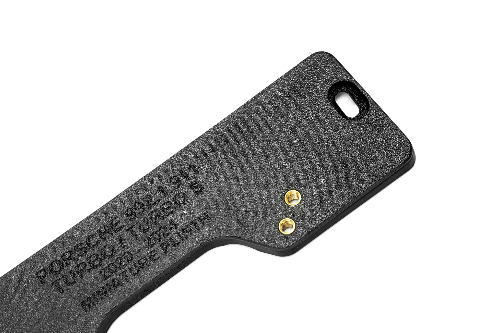 Porsche 992.1 911 Turbo / Turbo S - Miniature Plinth (FRONT)