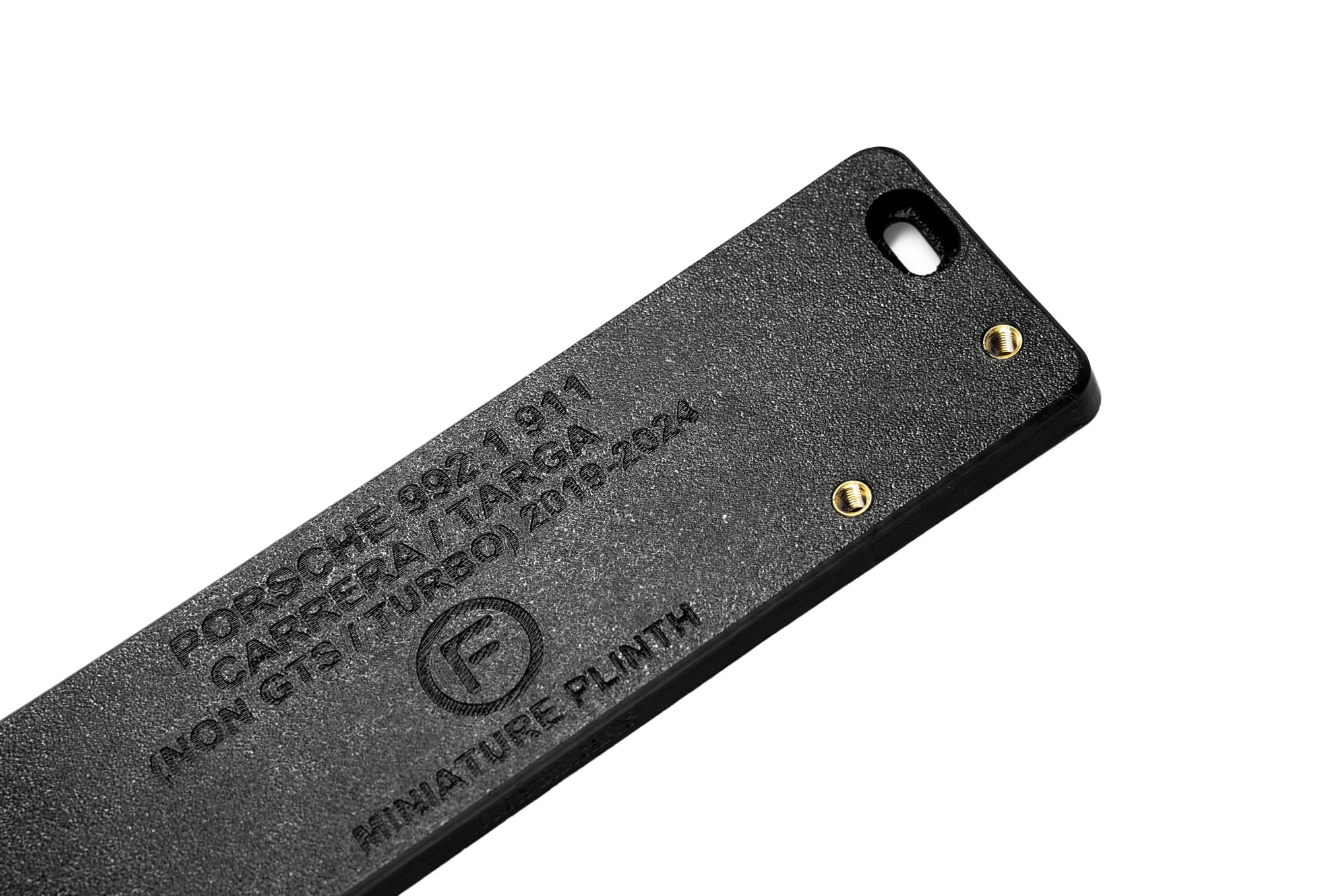 Porsche 992.1 911 Carrera Coupe - Miniature Plinth (FRONT)